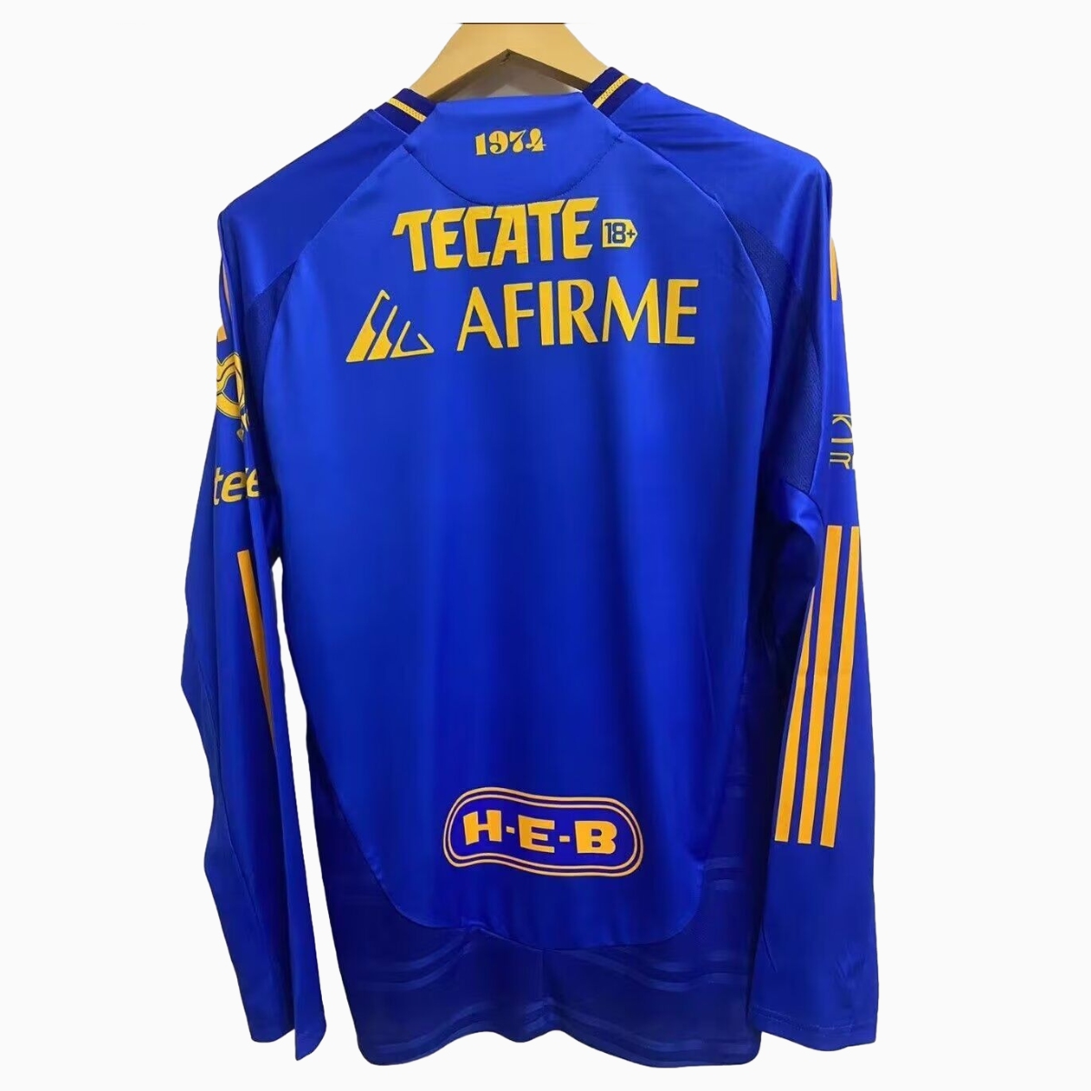 Tigres UANL 24-25 Away Long Sleeves Jersey - Player Version - ReplicasJersey