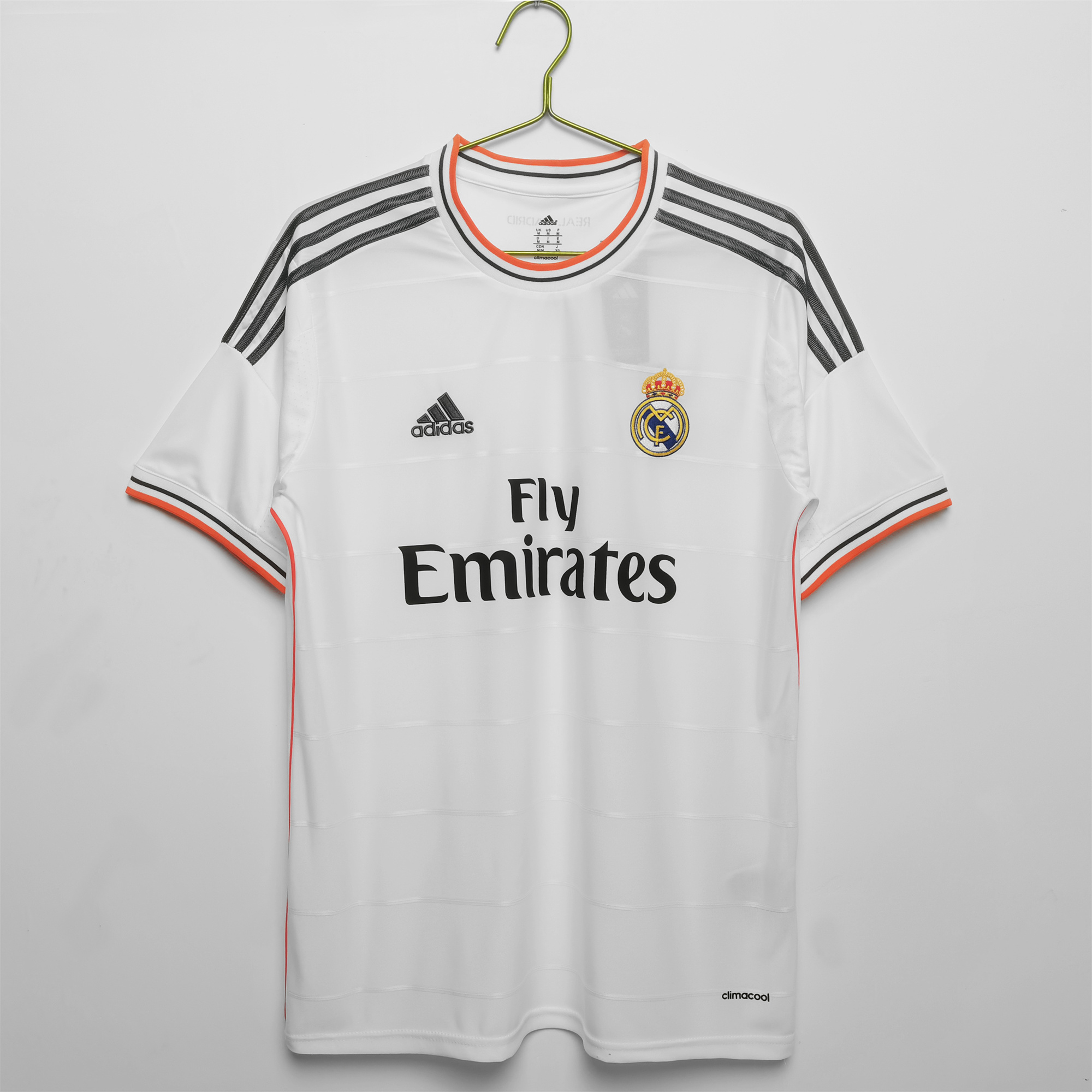 Real Madrid Retro 13-14 Home Stadium Jersey - ReplicasJersey