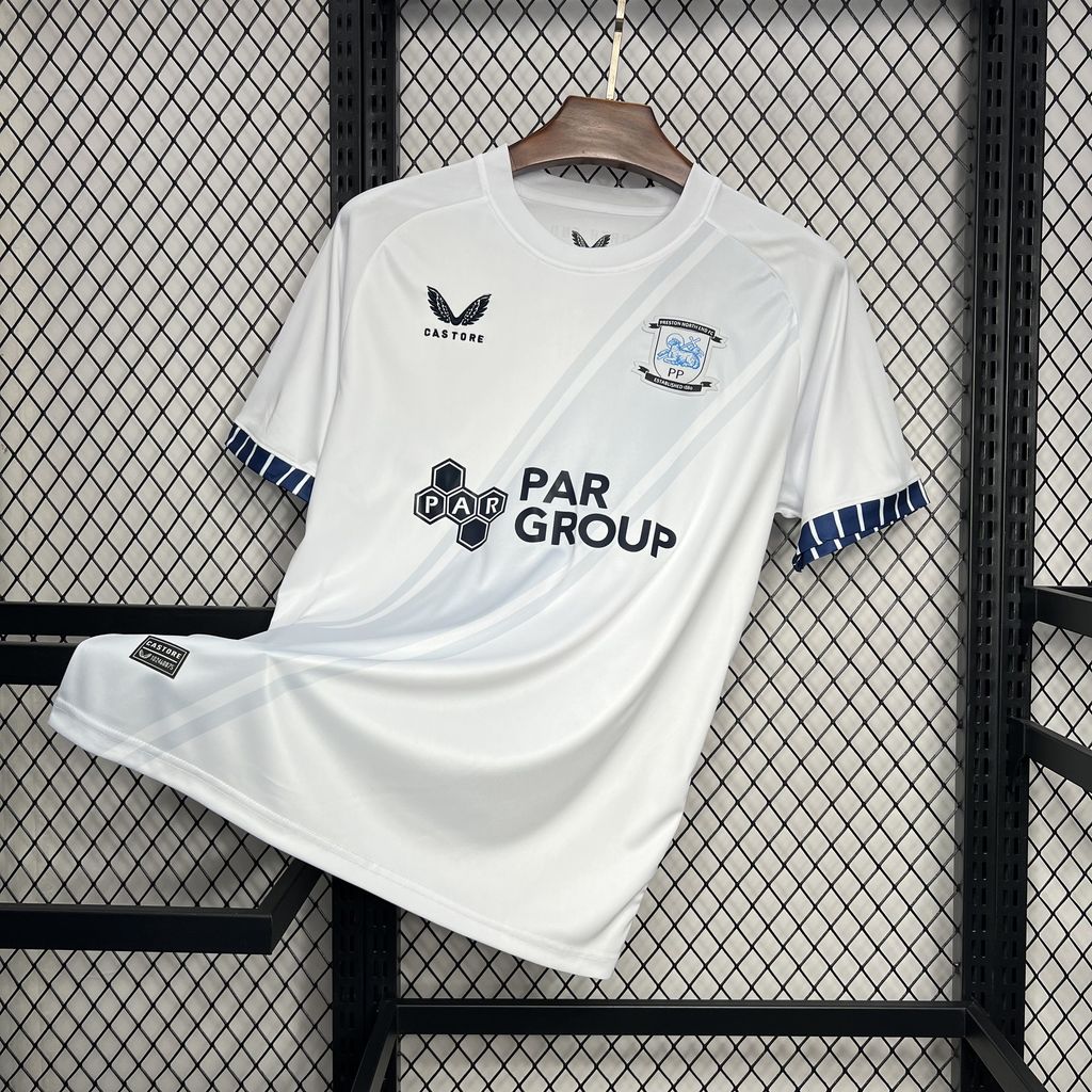 Preston North End 24-25 Home Stadium Jersey - Fans Version - ReplicasJersey