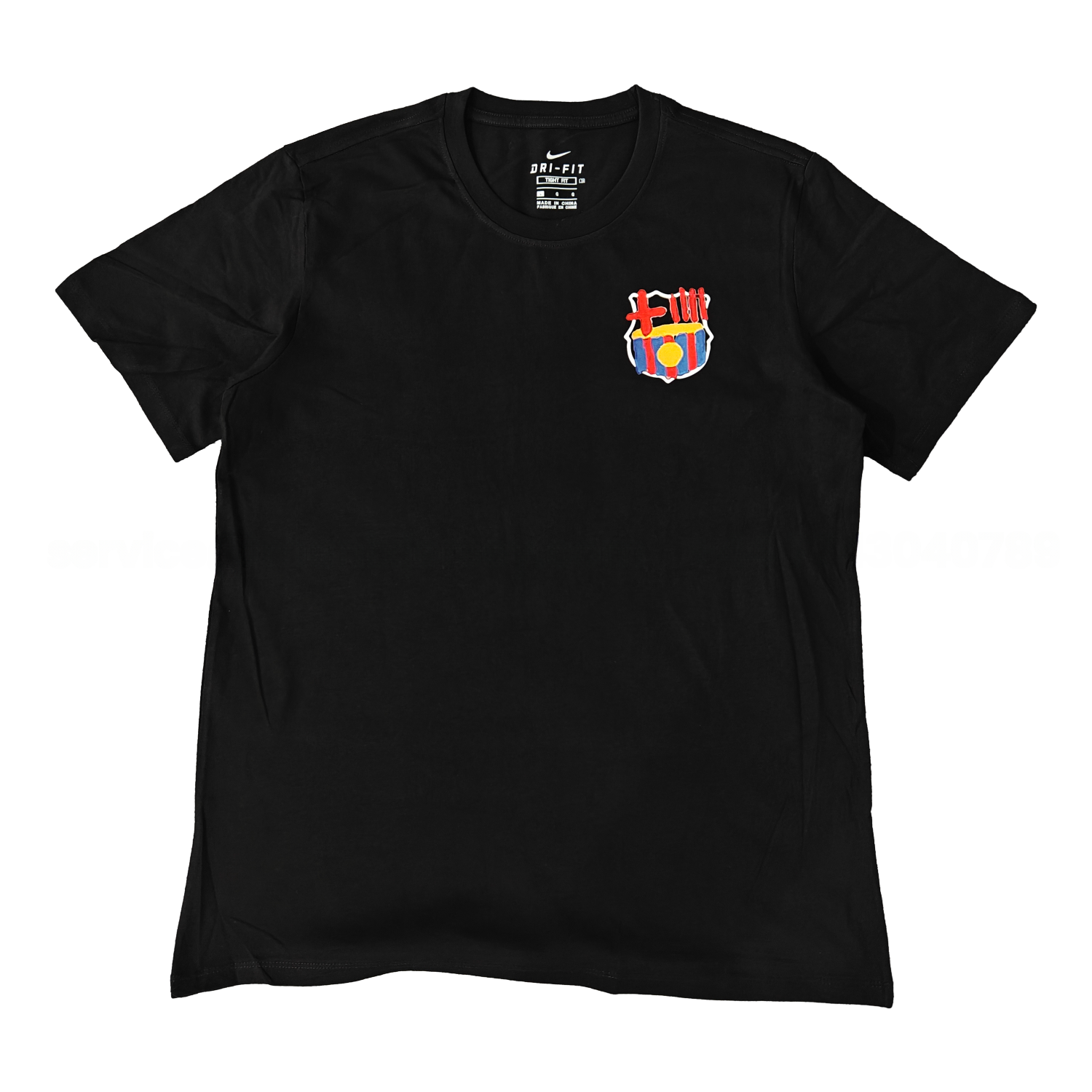 B.A.R.S.A Tots Units Fem Força Full-Color Drawing Of The Shield T-shirt【Black】 - ReplicasJersey