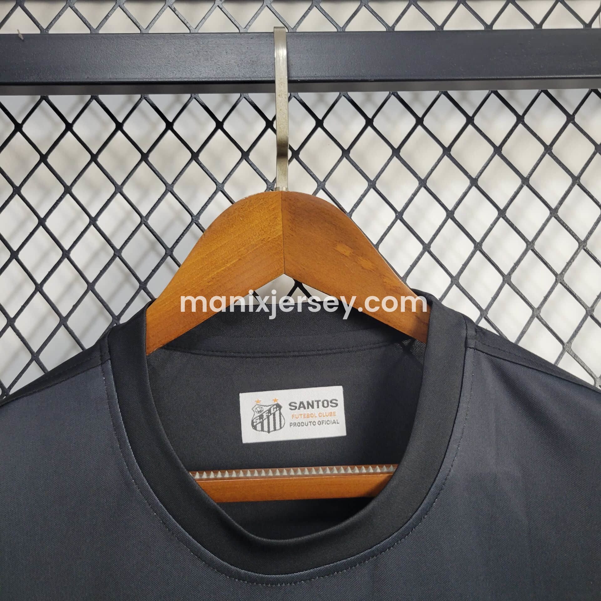 Santos 24-25 Black Special Edition T-shirts - ReplicasJersey