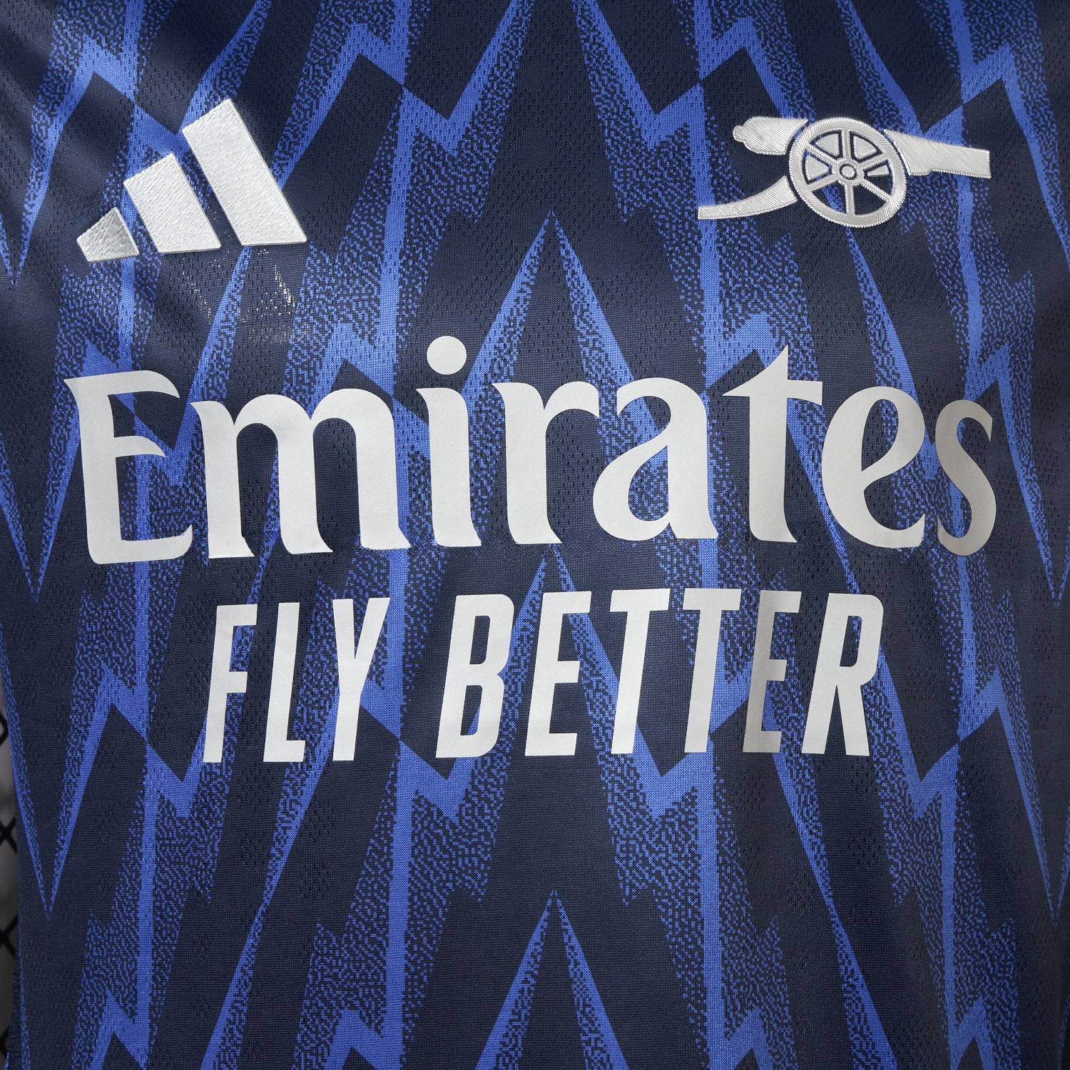 Arsenal 25-26 Away Blue Jersey - Player Version - ReplicasJersey