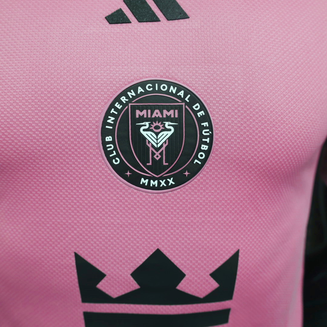 Inter Miami 2024 Home Stadium Jersey - Player Version - ReplicasJersey
