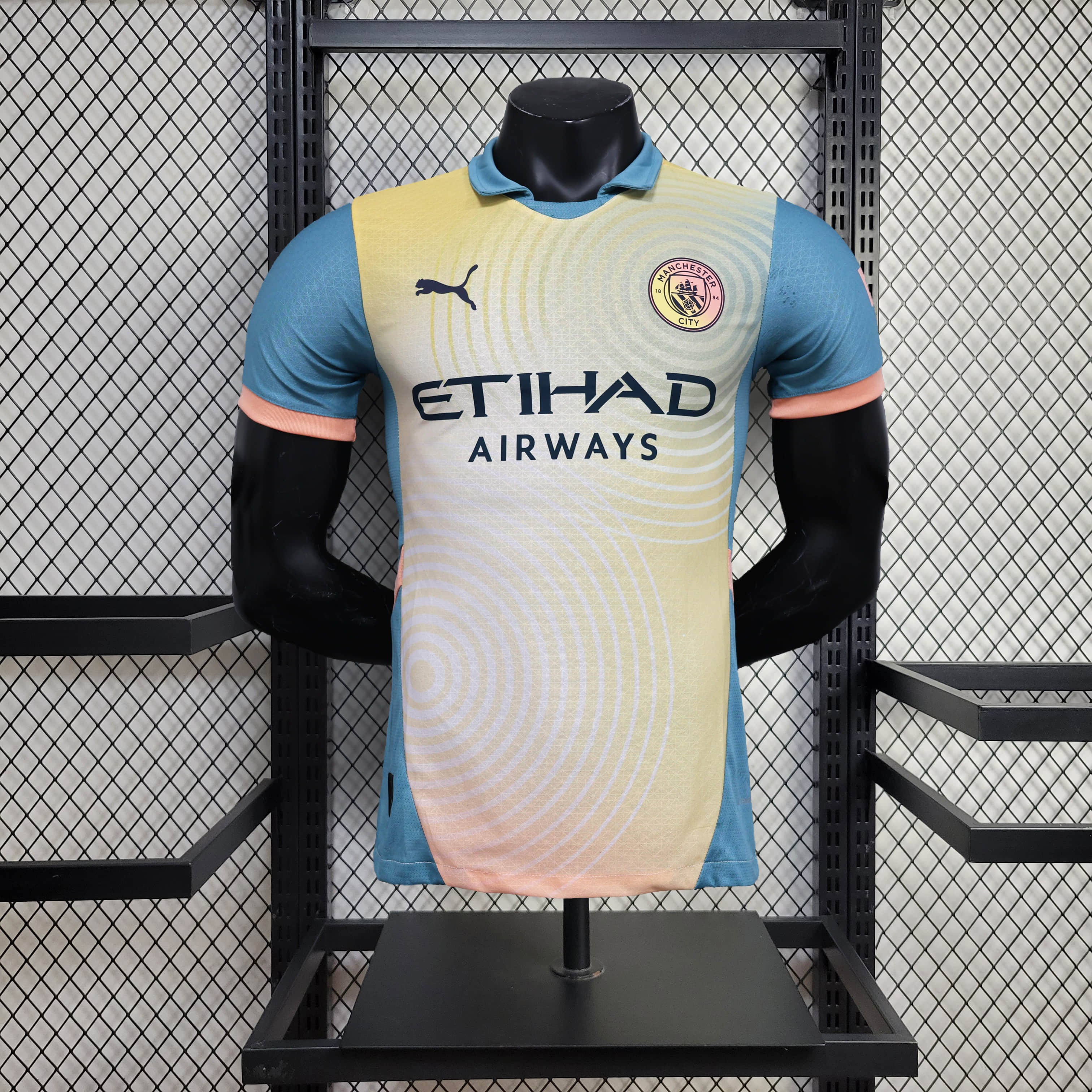 Manchester City 24-25 Fourth Jersey - Player Version - ReplicasJersey