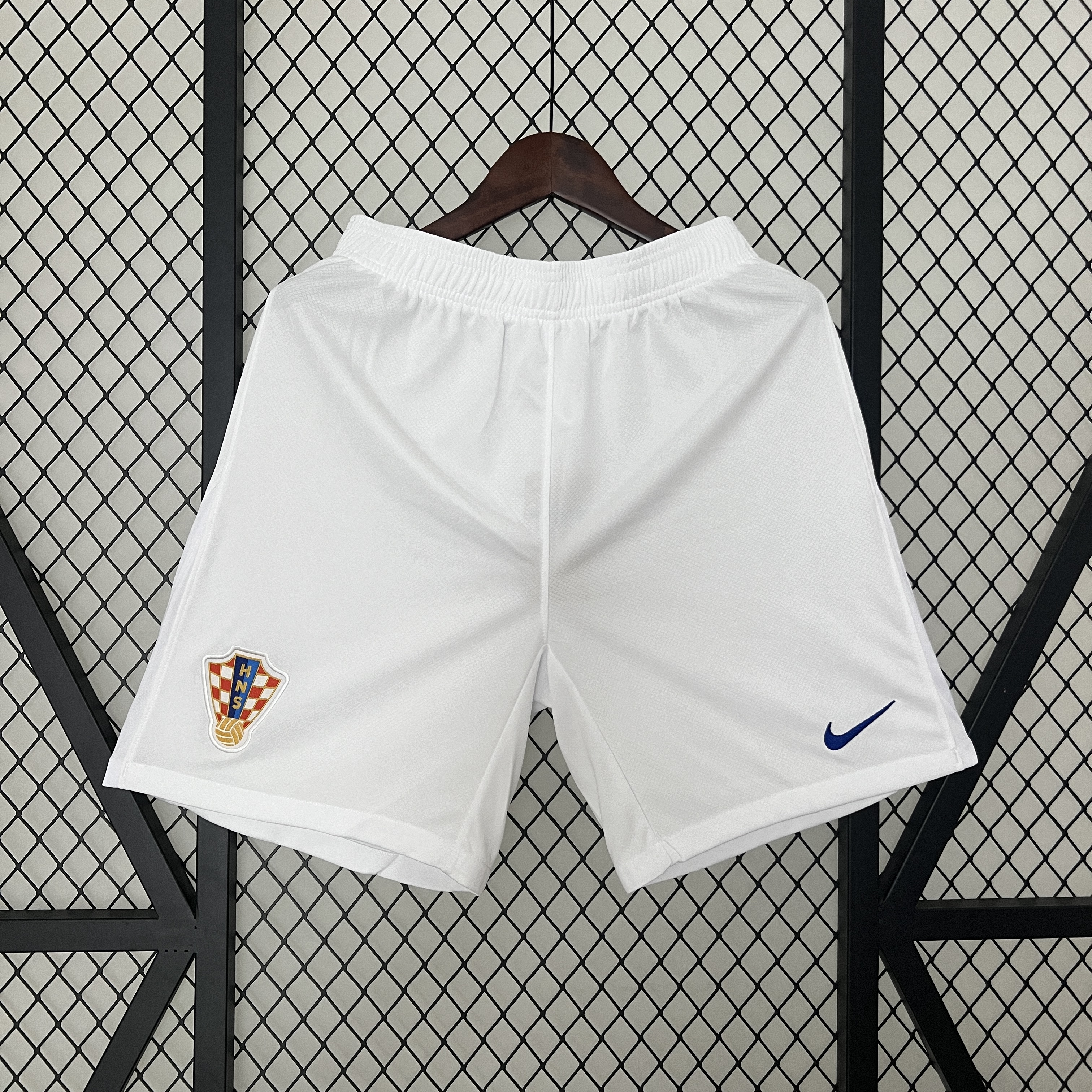 Croatia 2024 Home Shorts - Fans Version - ReplicasJersey
