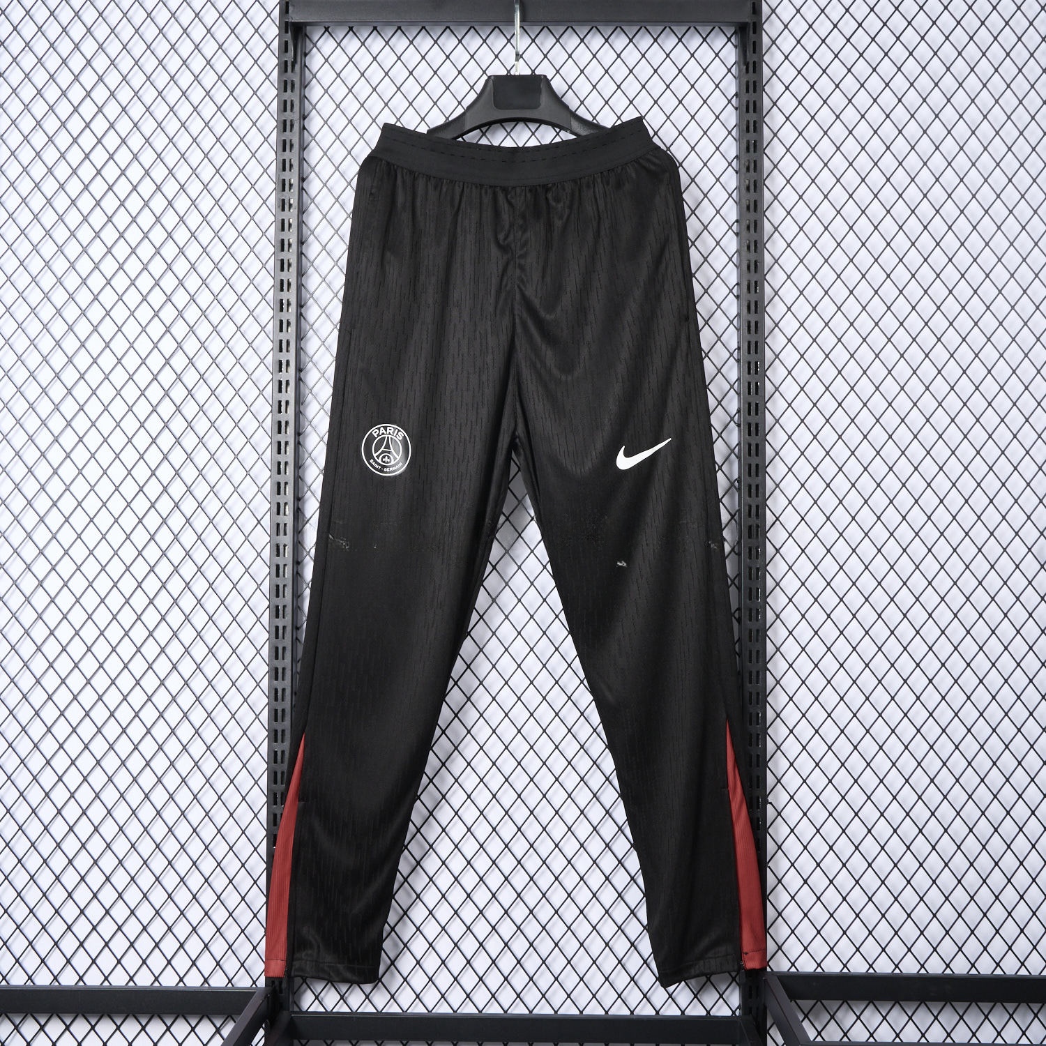 Paris Saint-Germain PSG 24-25 Black Training Pants - Player Version - ReplicasJersey