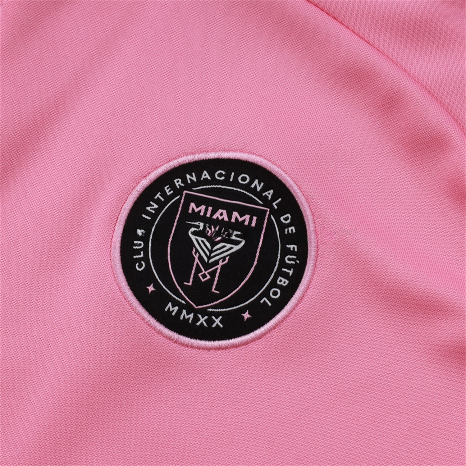 Kids INT M.A.M 25-26 Kids Jacket Training Tracksuit - Pink Top and Black Pants - ReplicasJersey