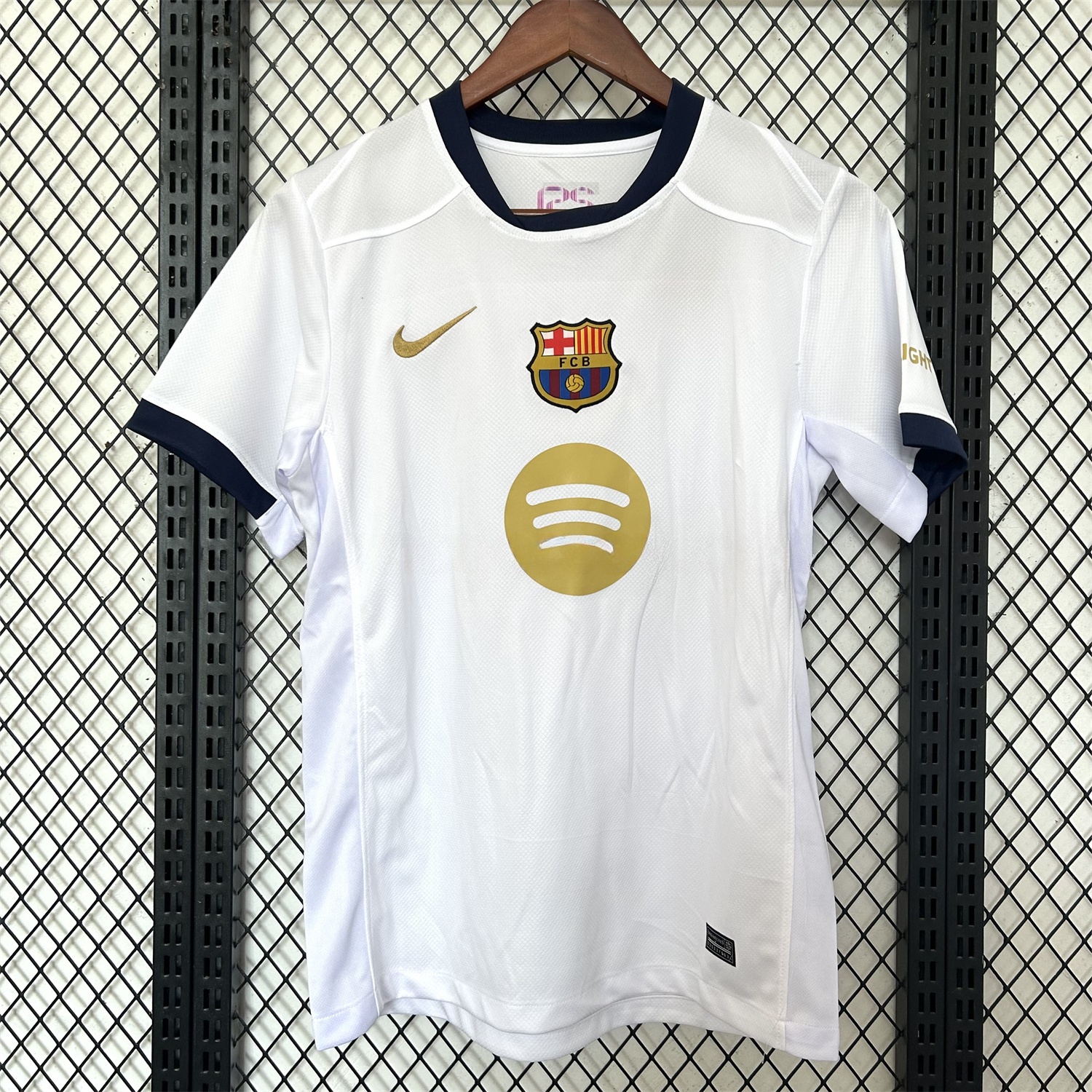 B.A.R.S.A 24-25 White GK Pre-match Training Jersey - Fans Version - ReplicasJersey