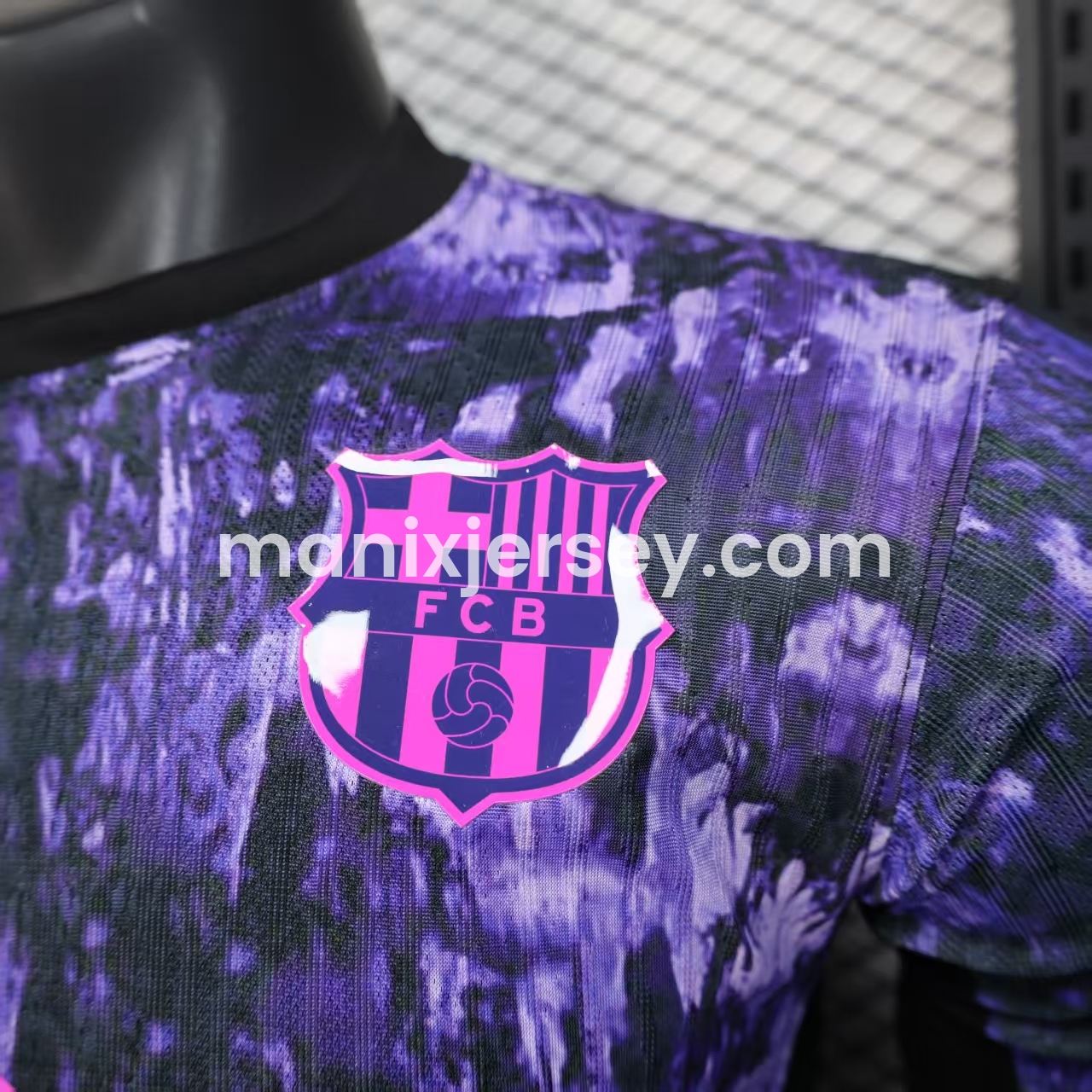 B.A.R.S.A 25-26 Purple Rock Pattern Jersey - Player Version - ReplicasJersey