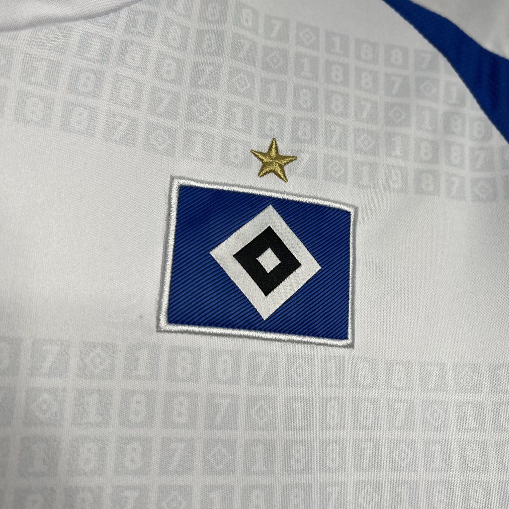 Hamburger SV 24-25 Home Stadium Jersey - Fans Version - ReplicasJersey