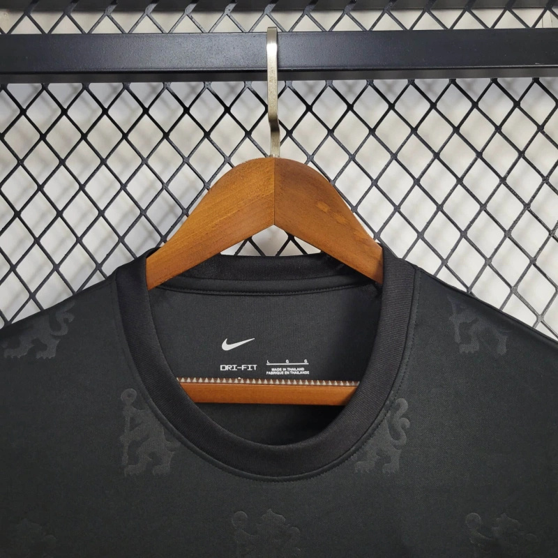 C.h.e.l.s.e.a 24-25 Black Special Edition Jersey - Fans Version - ReplicasJersey