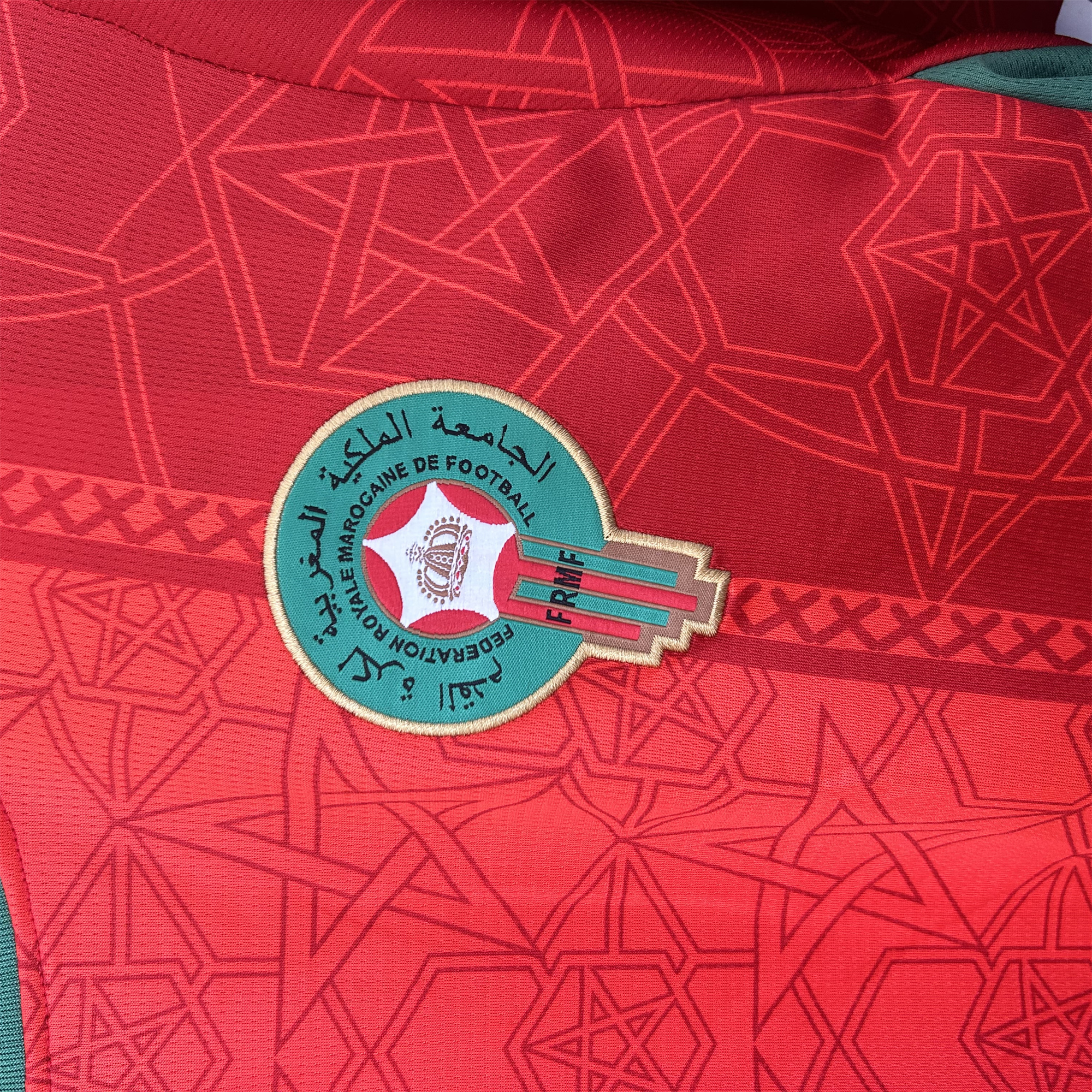 Morocco 24-25 Home Jersey - Fans Version - ReplicasJersey