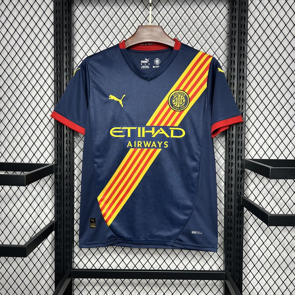 Girona 24-25 Away Jersey - Fans Version - ReplicasJersey