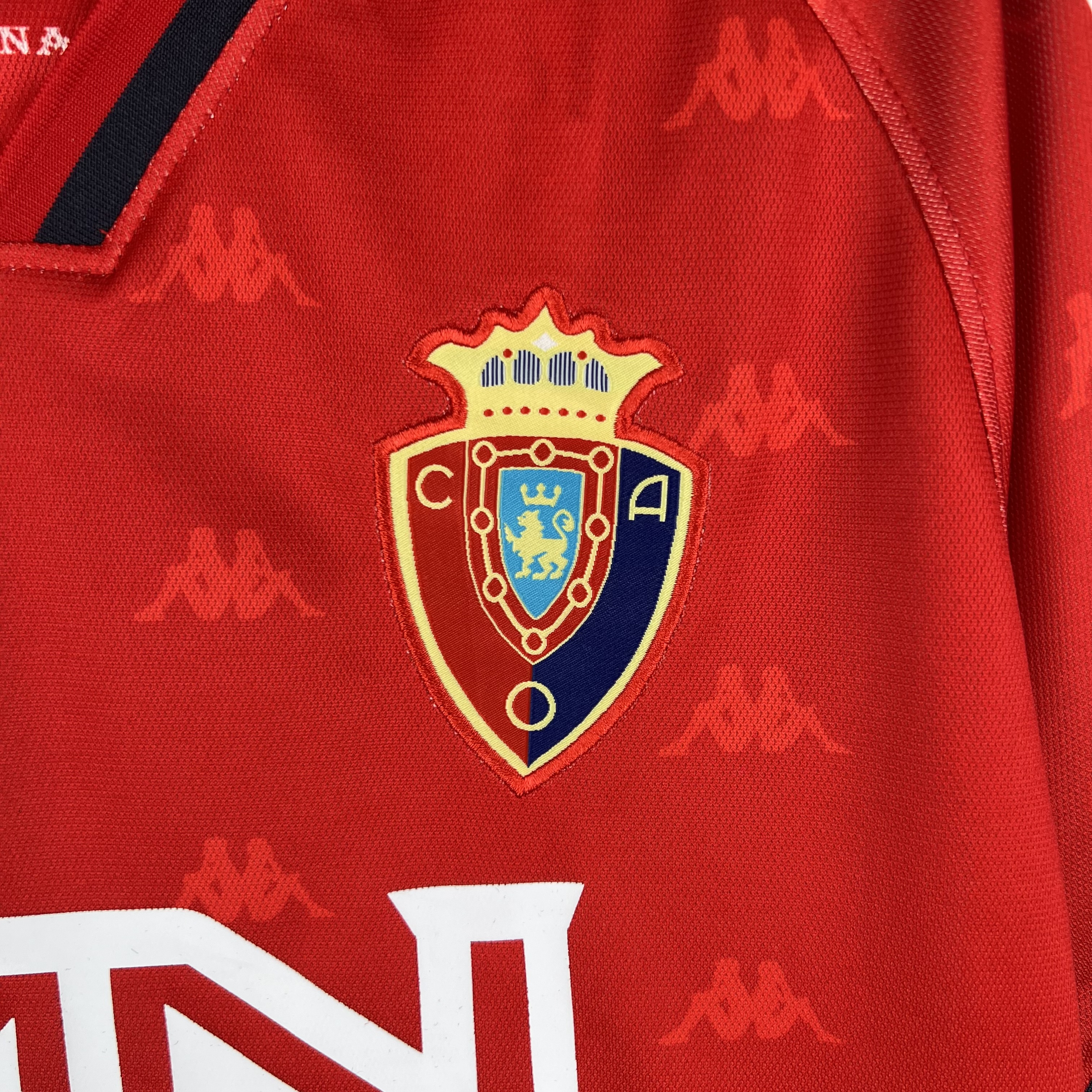 Retro Osasuna 1995-97 Home Stadium Jersey - ReplicasJersey