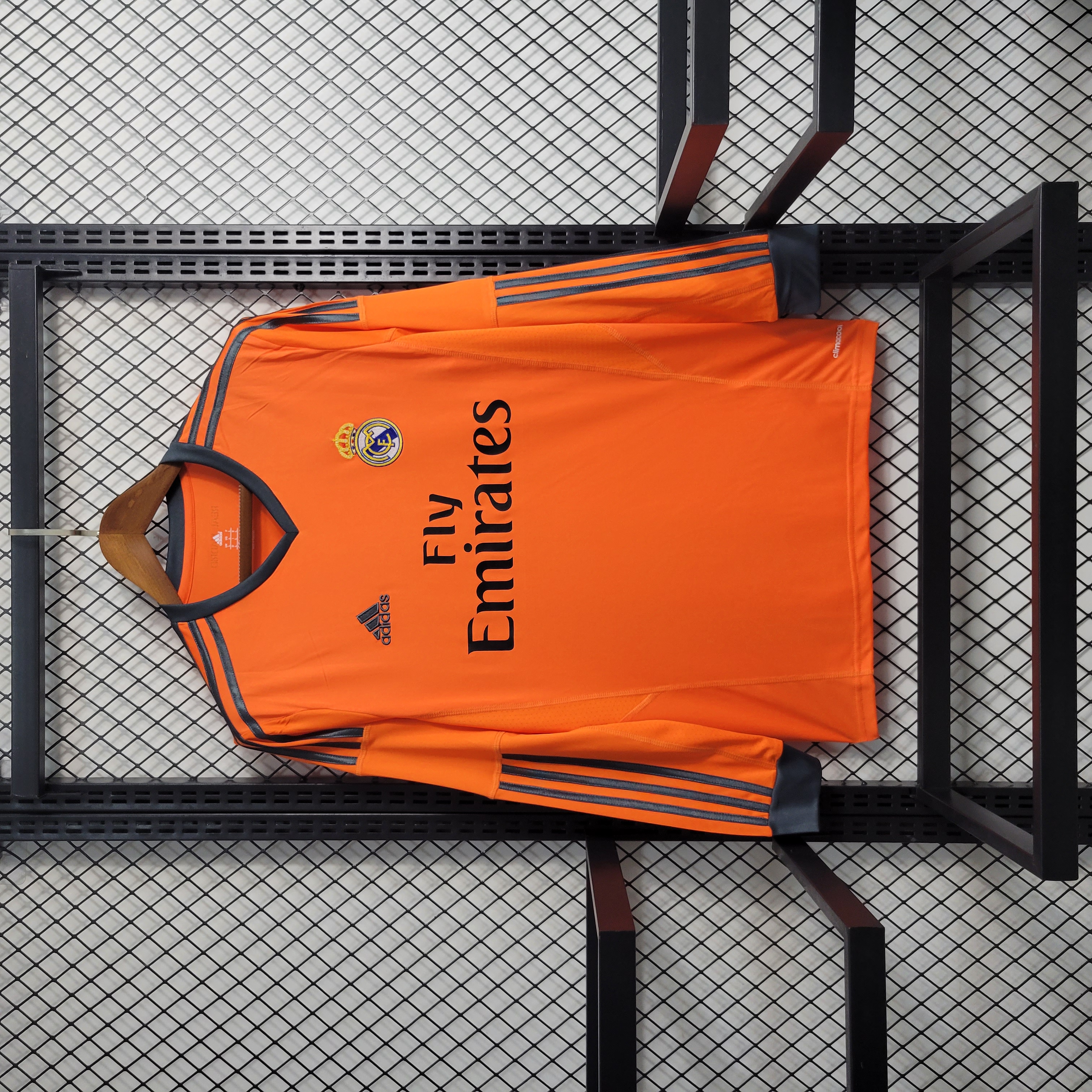 Retro Real Madrid 13-14 Third Long Sleeve Jersey - ReplicasJersey