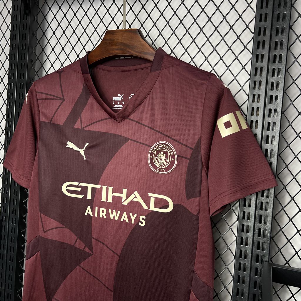 Manchester City 24-25 Third Jersey - Fans Version - ReplicasJersey