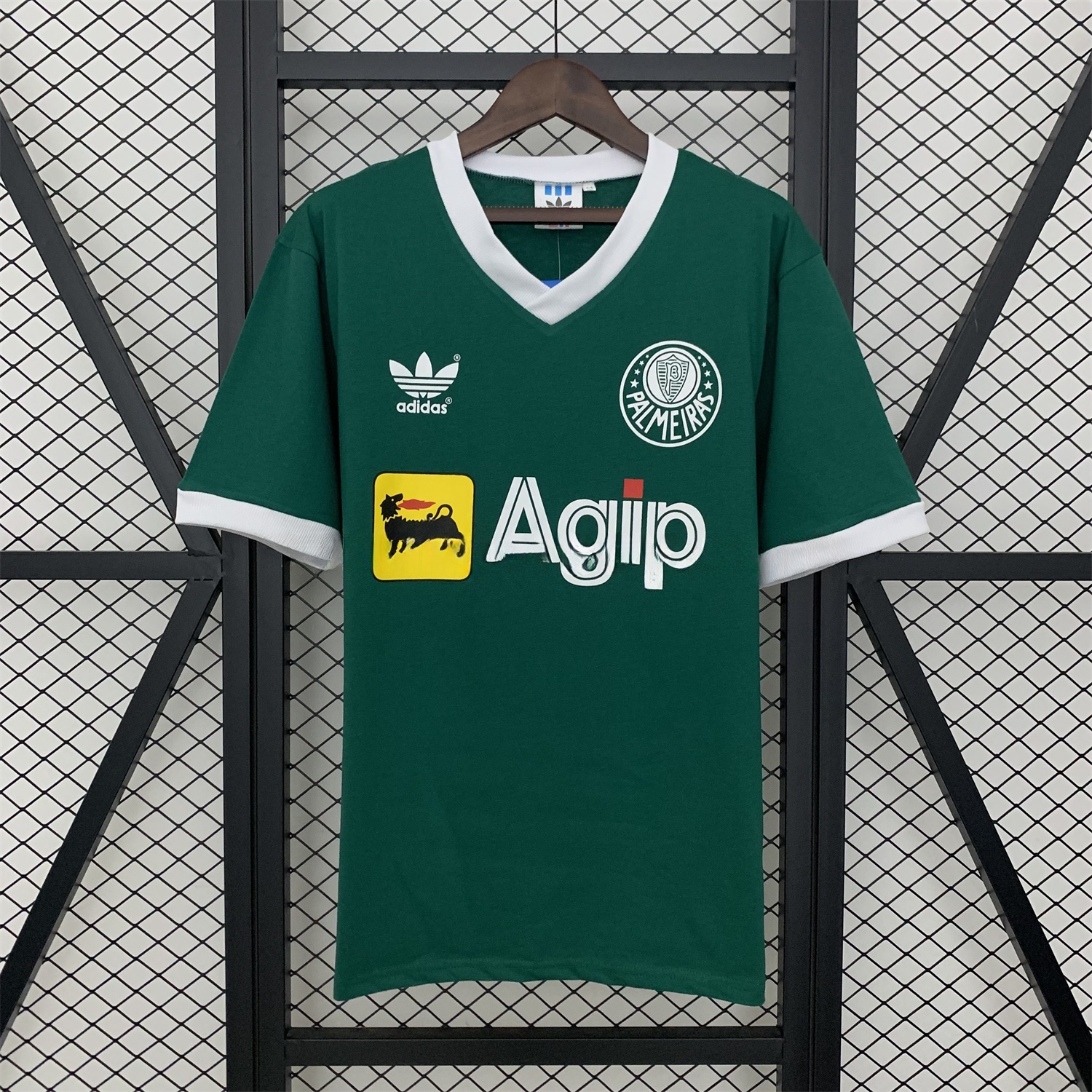 Retro Palmeiras 1987-88 Home Jersey - ReplicasJersey