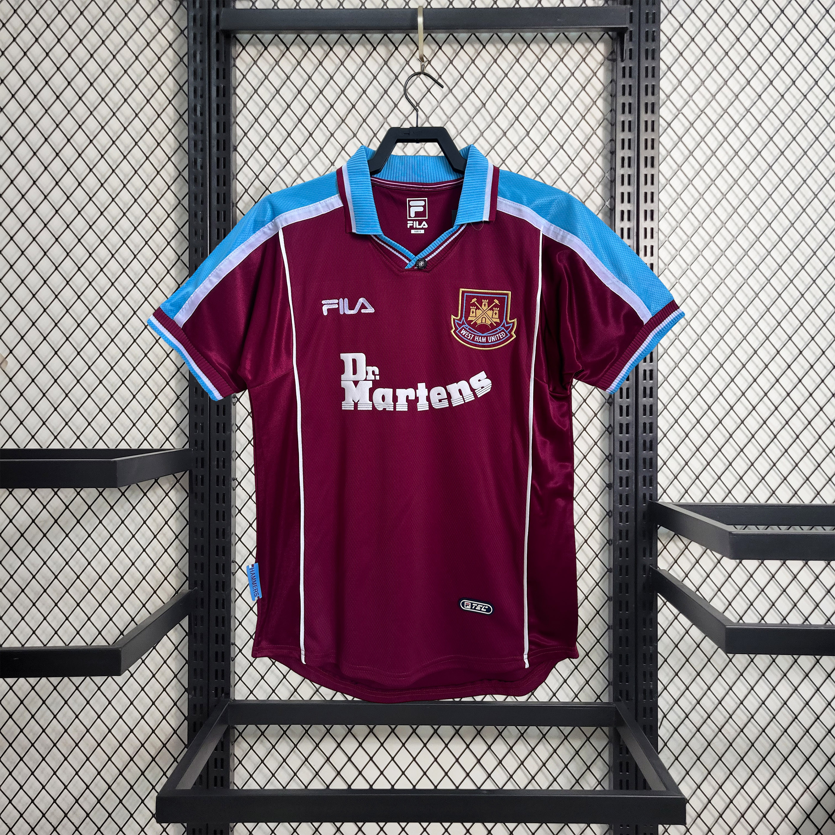 Retro West Ham United 1999-00 Home Jersey - ReplicasJersey