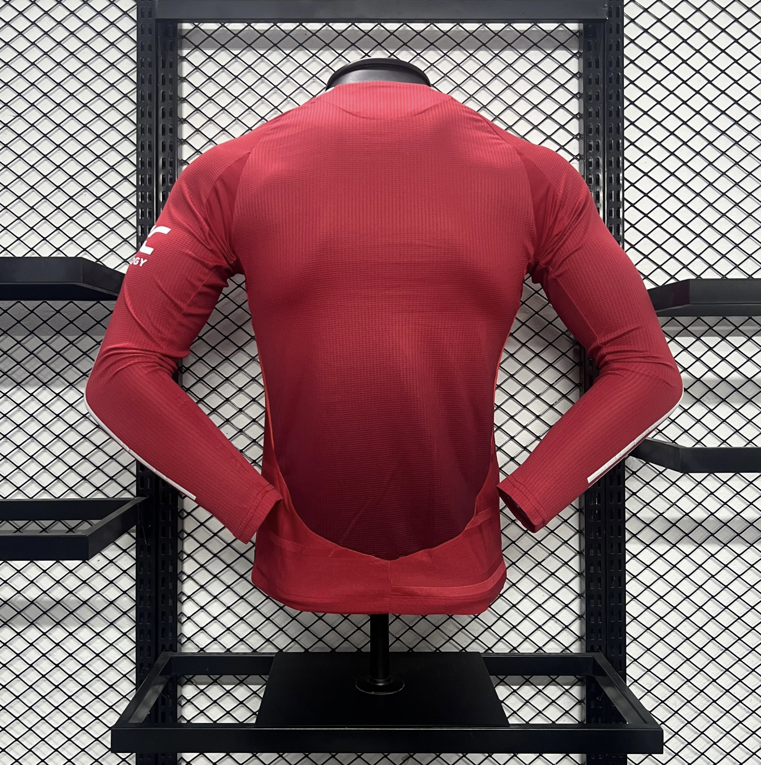 Manchester United 24-25 Home Long Sleeve Jersey - Player Version - ReplicasJersey