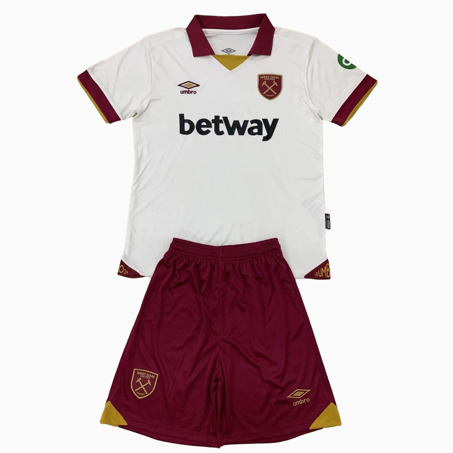 West Ham United 24-25 Third Men's Adult Jersey Set - Fans Version - ReplicasJersey