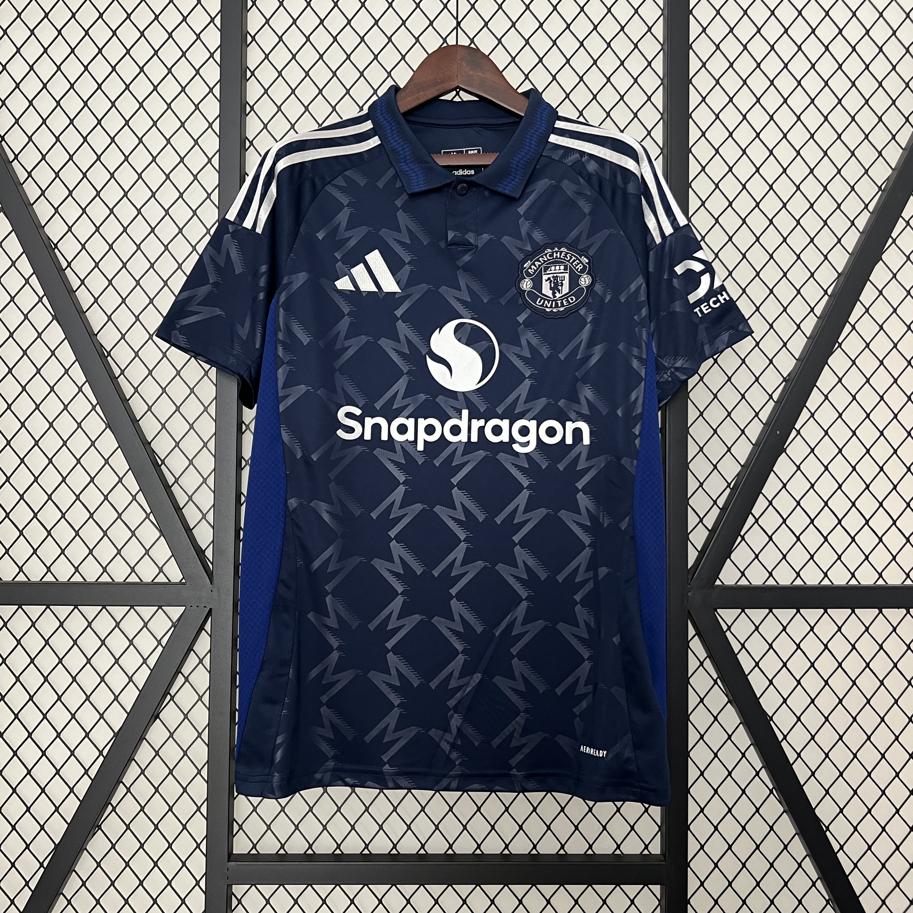 Manchester United 24-25 Away Jersey - Fans Version - ReplicasJersey
