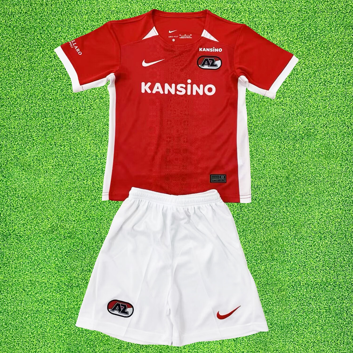 AZ Alkmaar 24-25 Home Stadium Kids Kit - ReplicasJersey