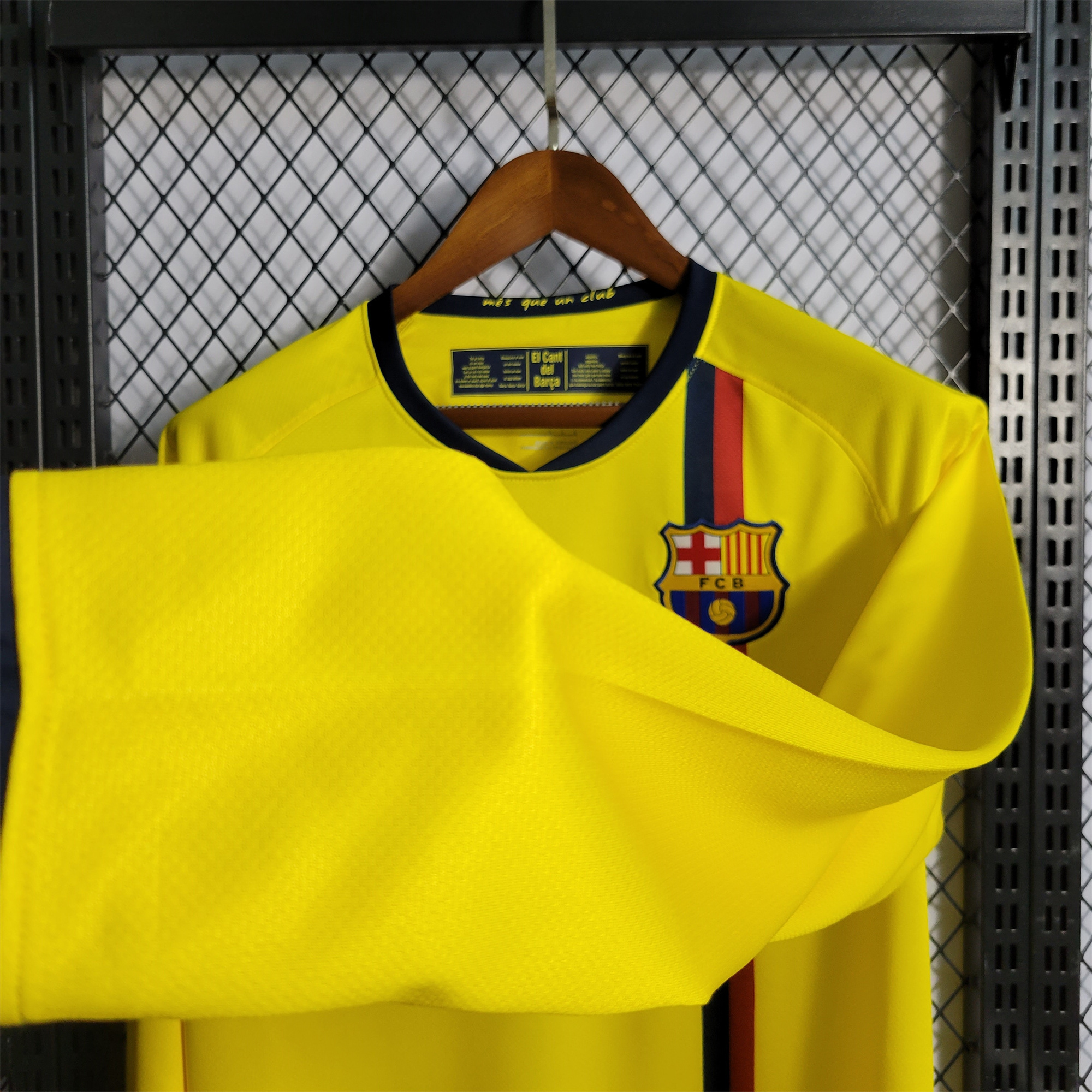 B.A.R.S.A Retro 08-09 Away Stadium Long Sleeve Jersey - ReplicasJersey