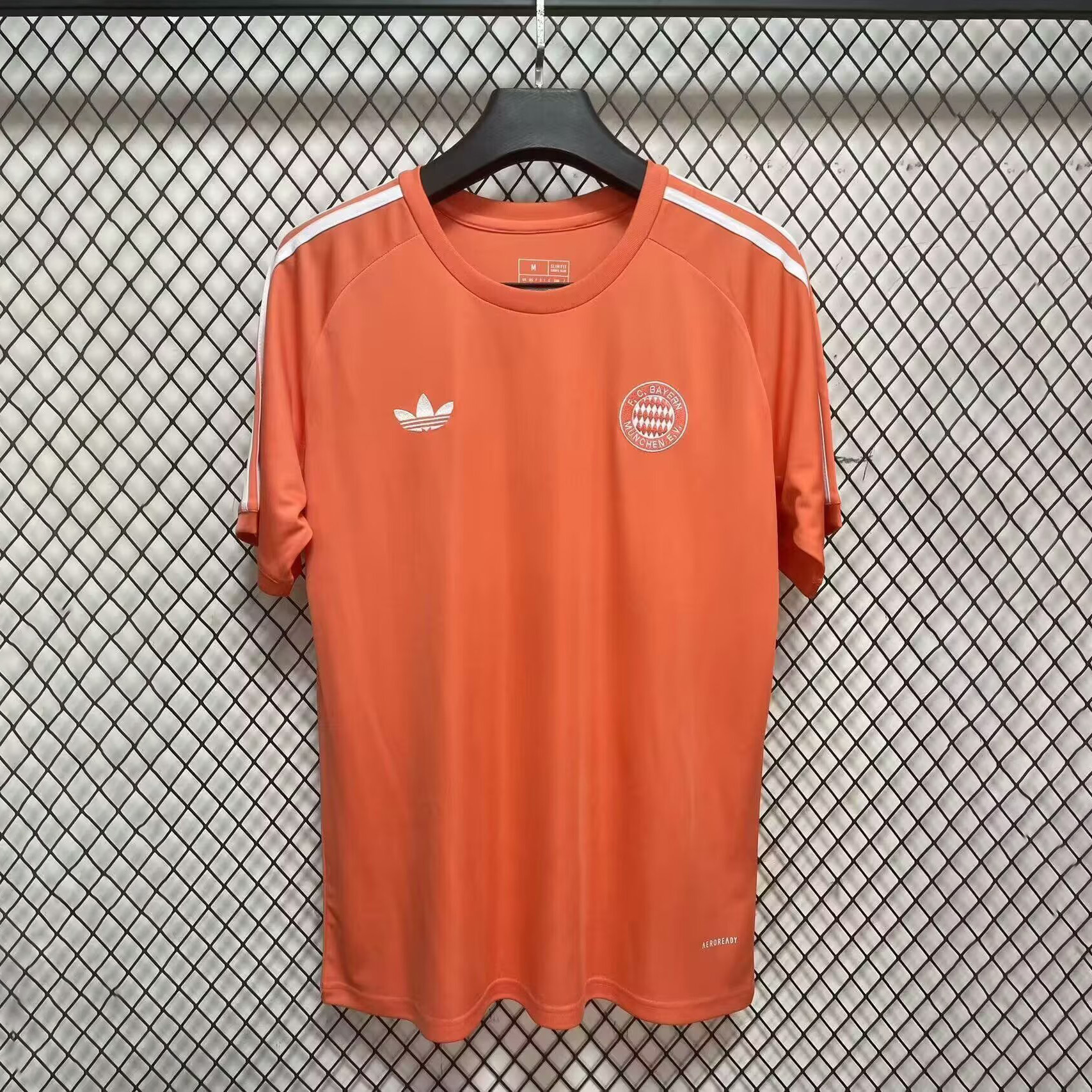 Bayern Munich 24-25 Orange Special Jersey - Fans Version - ReplicasJersey