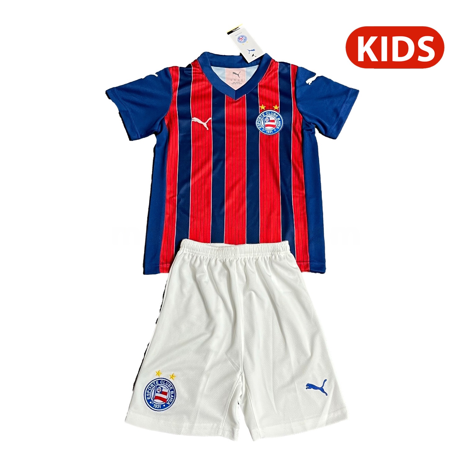 Bahia 25-26 Away Unsponsored Kids Kit - ReplicasJersey