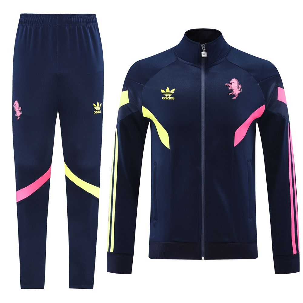 Juventus 24-25 Originals LFSTLR Jacket Training Tracksuit - Deep Blue - ReplicasJersey