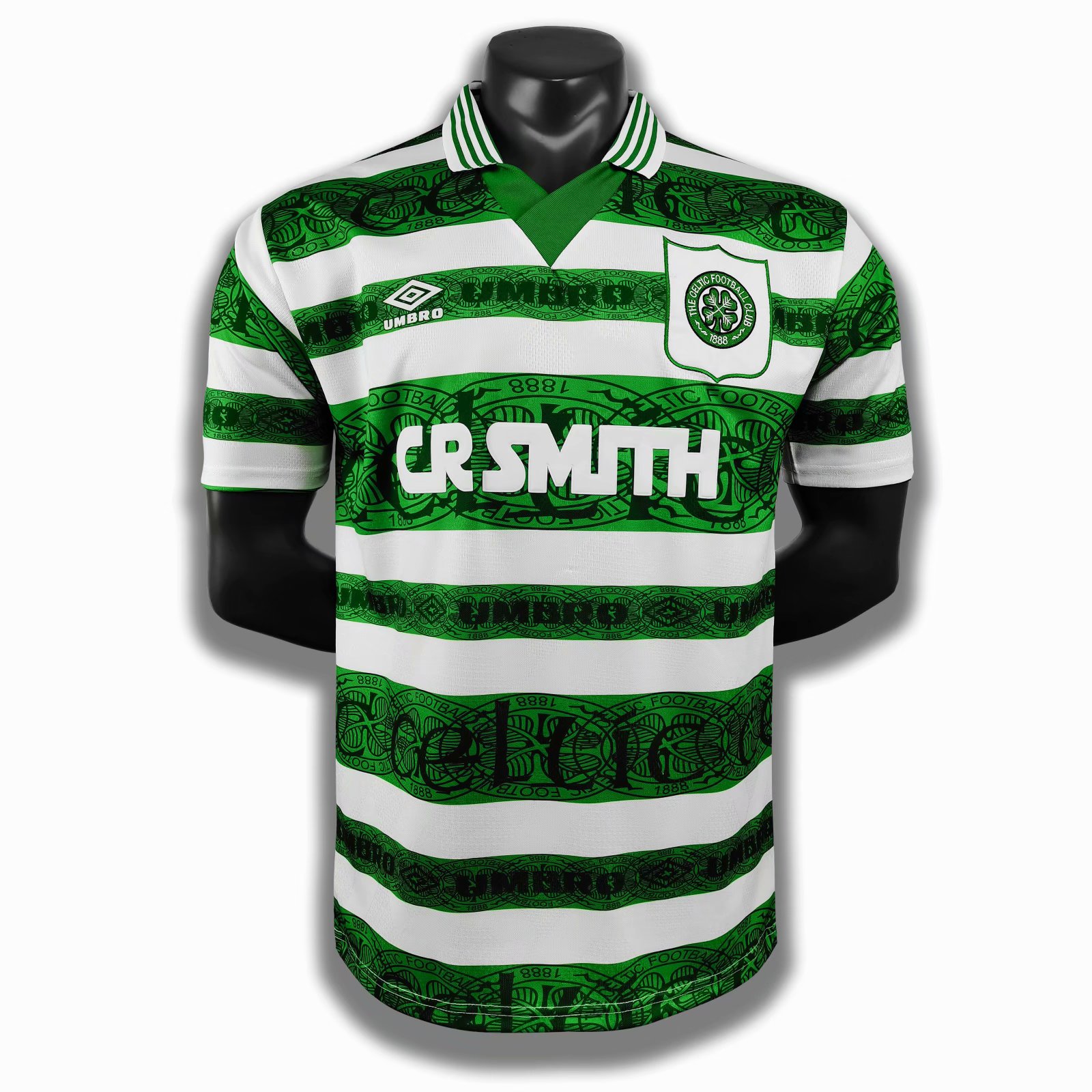 Retro Celtic 1995-97 Home Stadium Jersey - ReplicasJersey