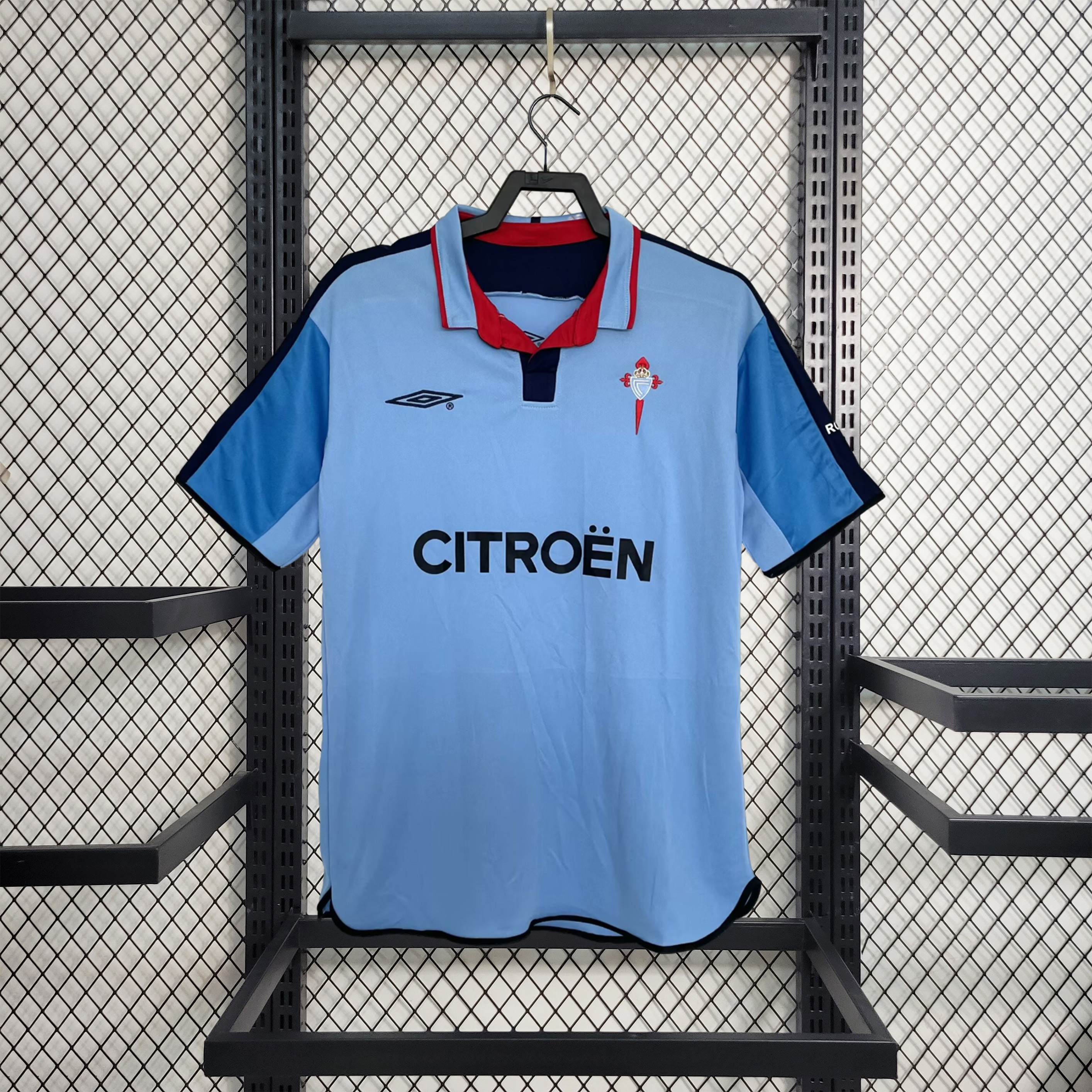 Retro Celta Vigo 2003-04 Home Stadium Jersey - ReplicasJersey