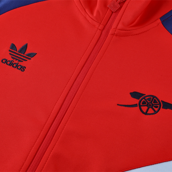 Arsenal 24-25 Originals LFSTLR Jacket Training Tracksuit - Red and Blue - ReplicasJersey