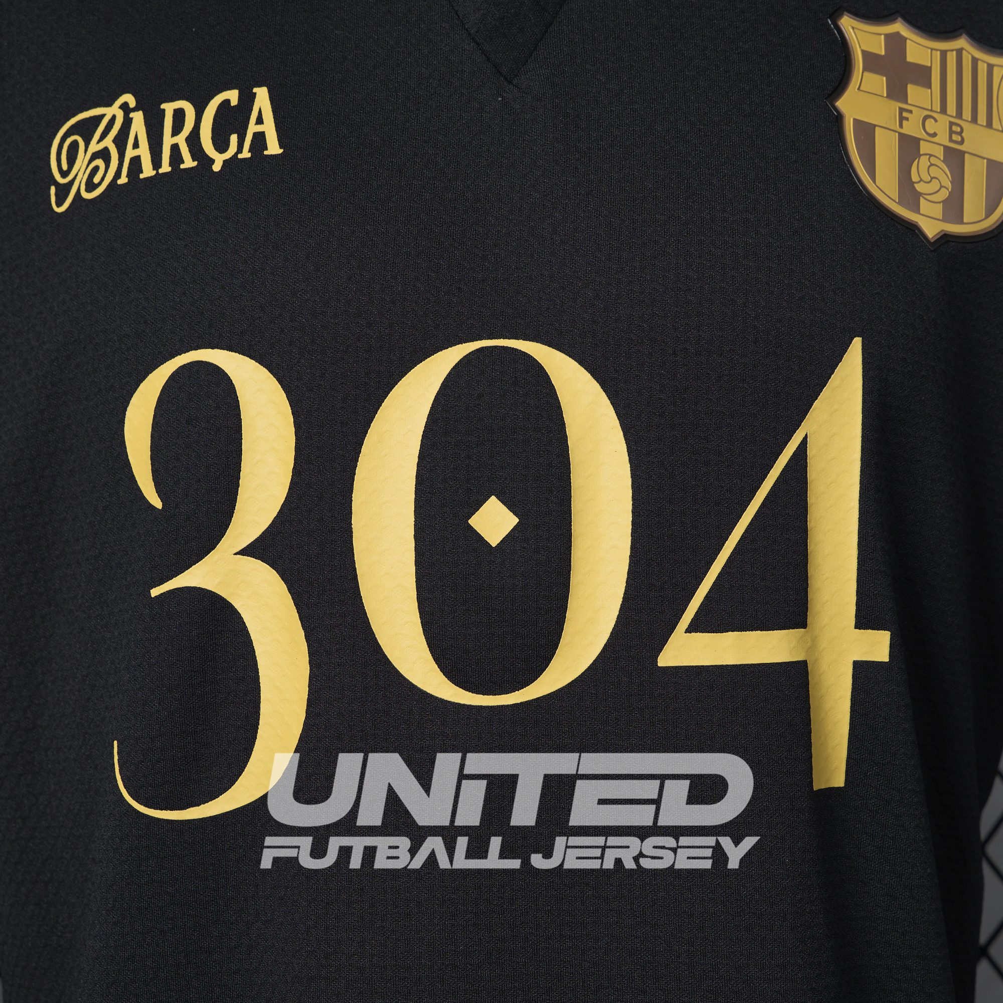 B.A.R.S.A 24-25 Yamal Anniversary Black Jersey - Player Version - ReplicasJersey