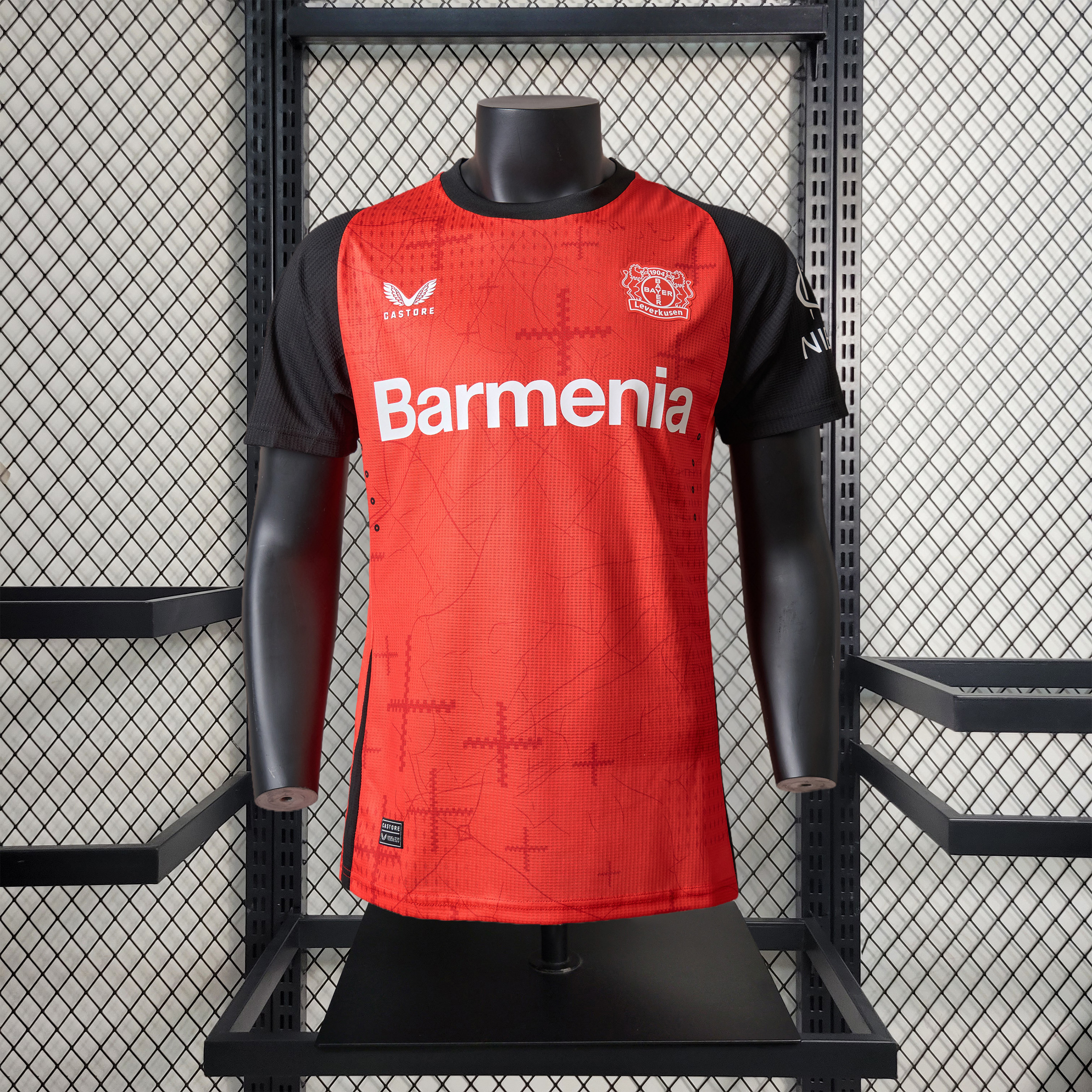 Bayer 04 Leverkusen 24-25 Home Stadium Jersey - Player Version - ReplicasJersey