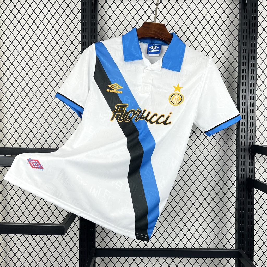 Retro Inter Milan 1994-95 Away Jersey - ReplicasJersey