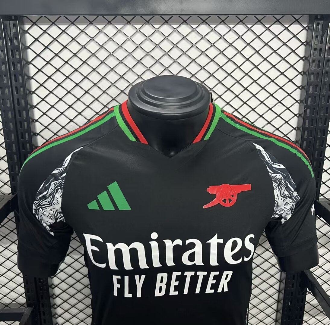 Arsenal 24-25 Away Jersey - Player Version - ReplicasJersey