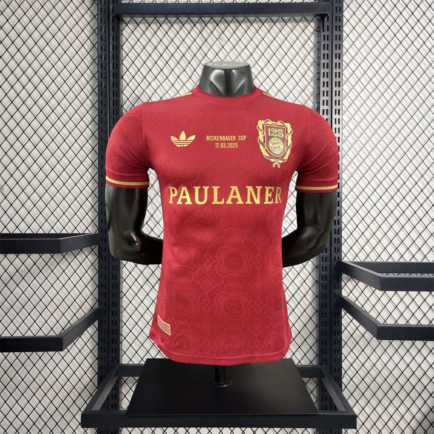 Bayern Munich 2025 125th Anniversary Beckenbauer Cup Jersey - Player Version - ReplicasJersey