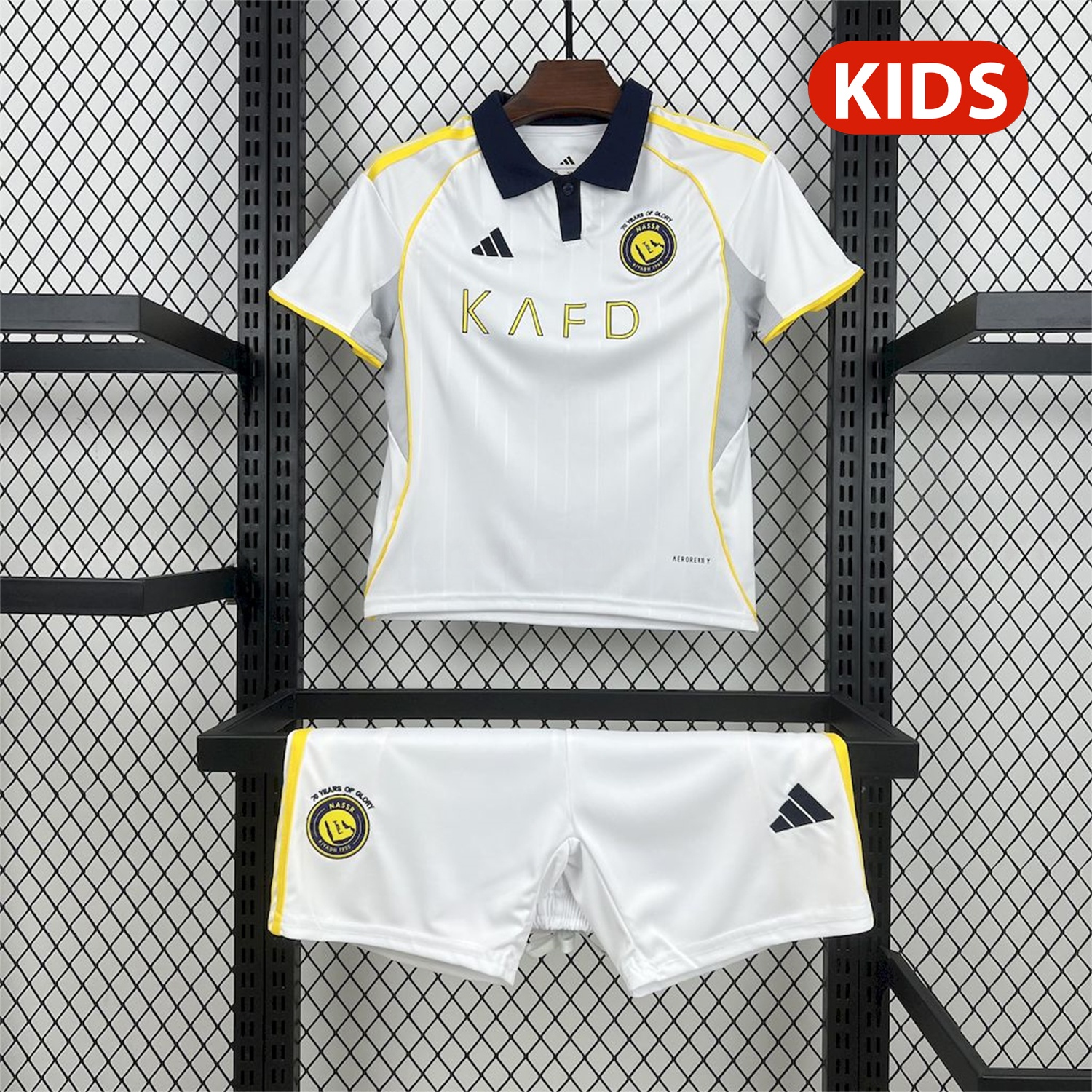 Al Nassr Riyadh Victory 25-26 Third Kids Kit - ReplicasJersey