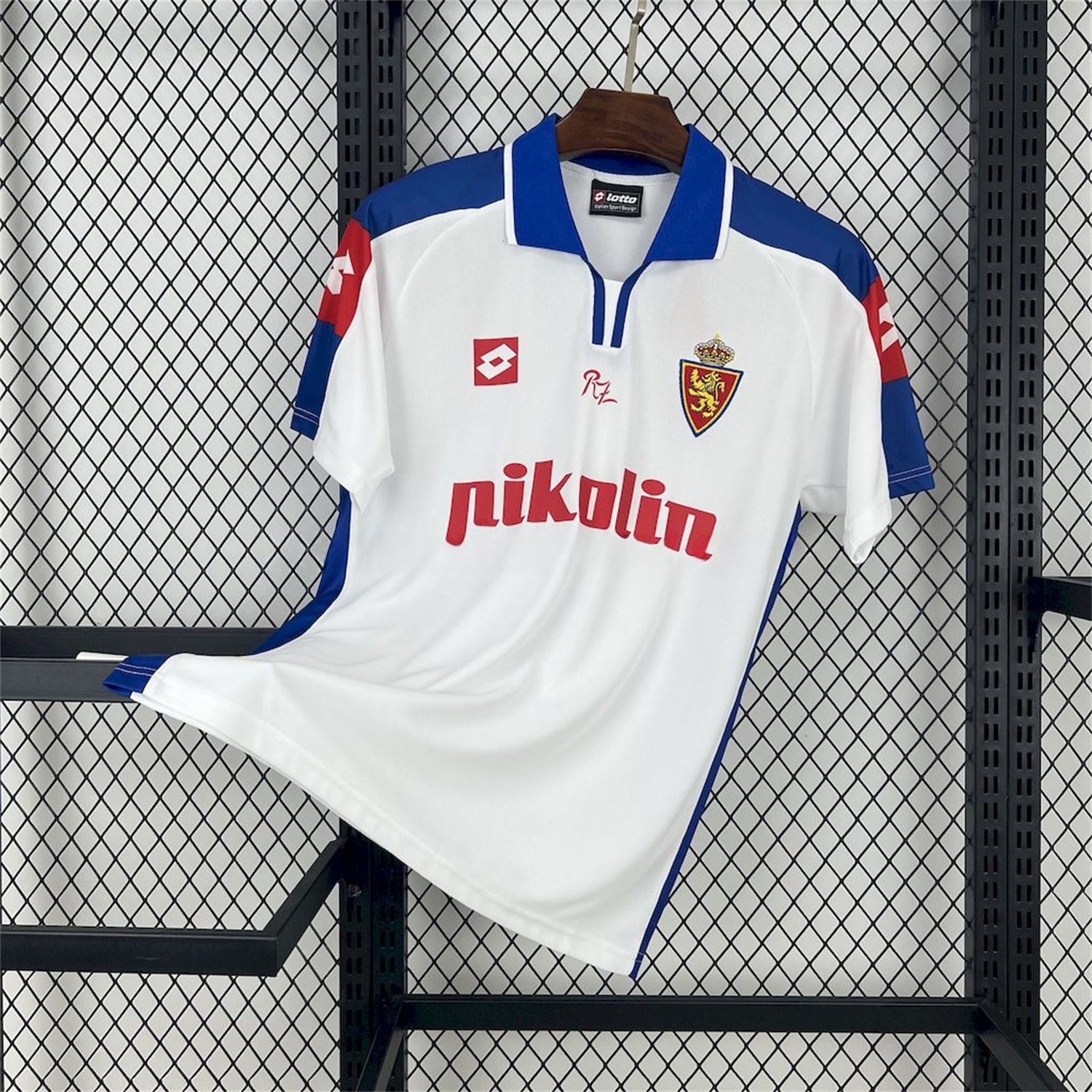 Retro Real Zaragoza 2004-05 Home Jersey - ReplicasJersey