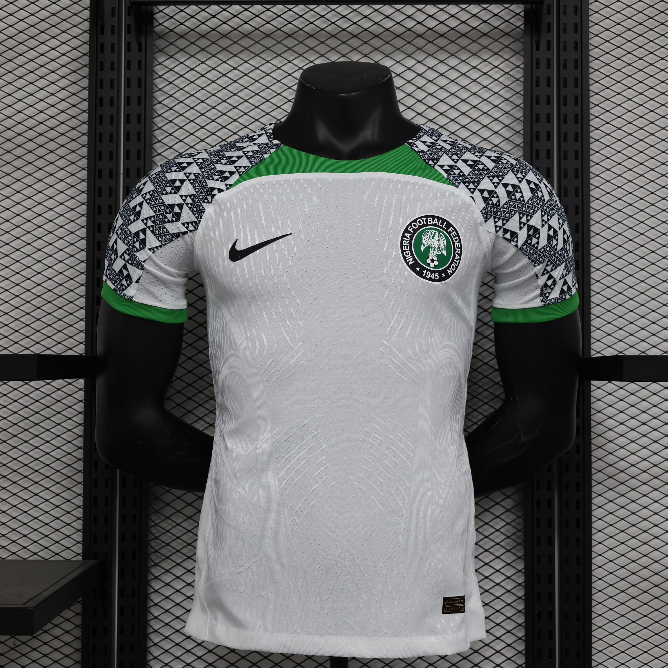 Nigeria 2022 Away Stadium Jersey - Player Version - ReplicasJersey