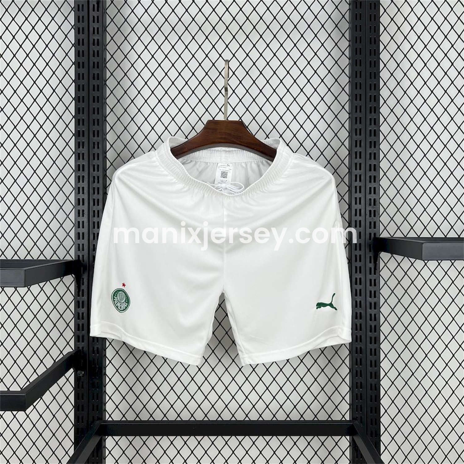 Palmeiras 25-26 Home White Shorts - Fans Version - ReplicasJersey