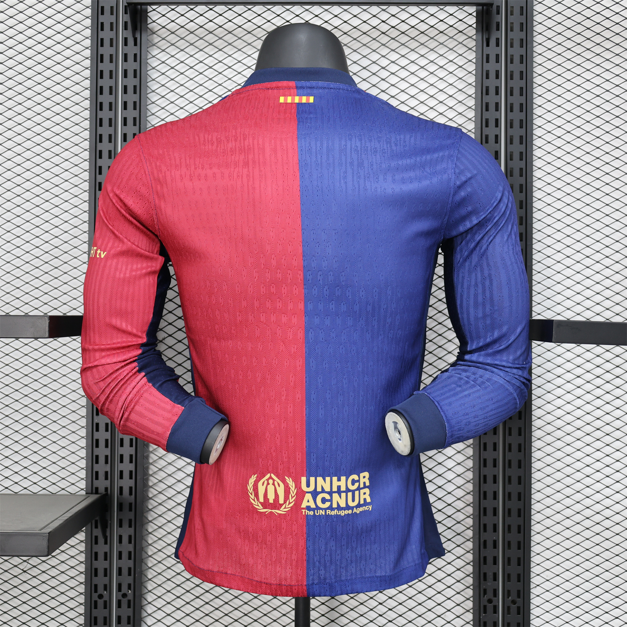 B.A.R.S.A X Coldplay 24-25 Home Co-Branded Long Sleeve Jersey - Player Version - ReplicasJersey