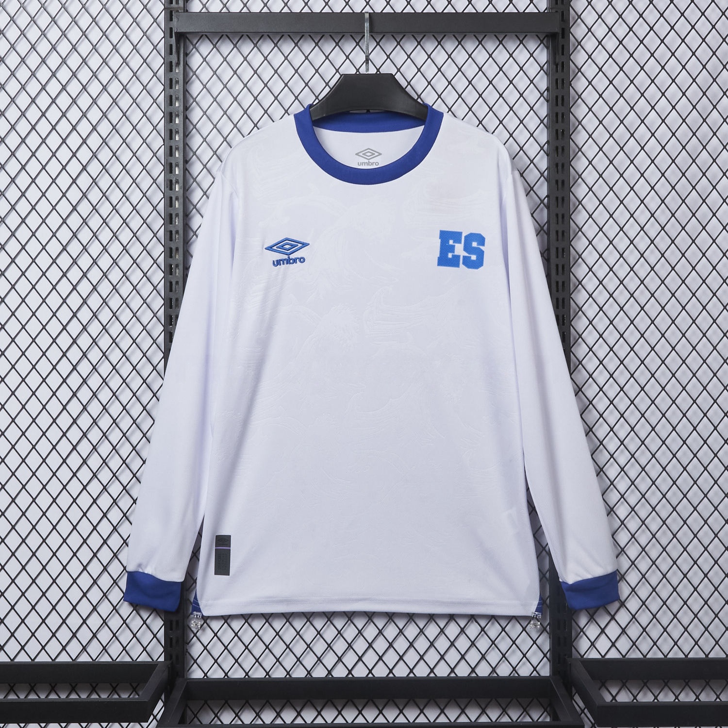 El Salvador 2025-26 Away Long Sleeve Jersey - Fans Version - ReplicasJersey