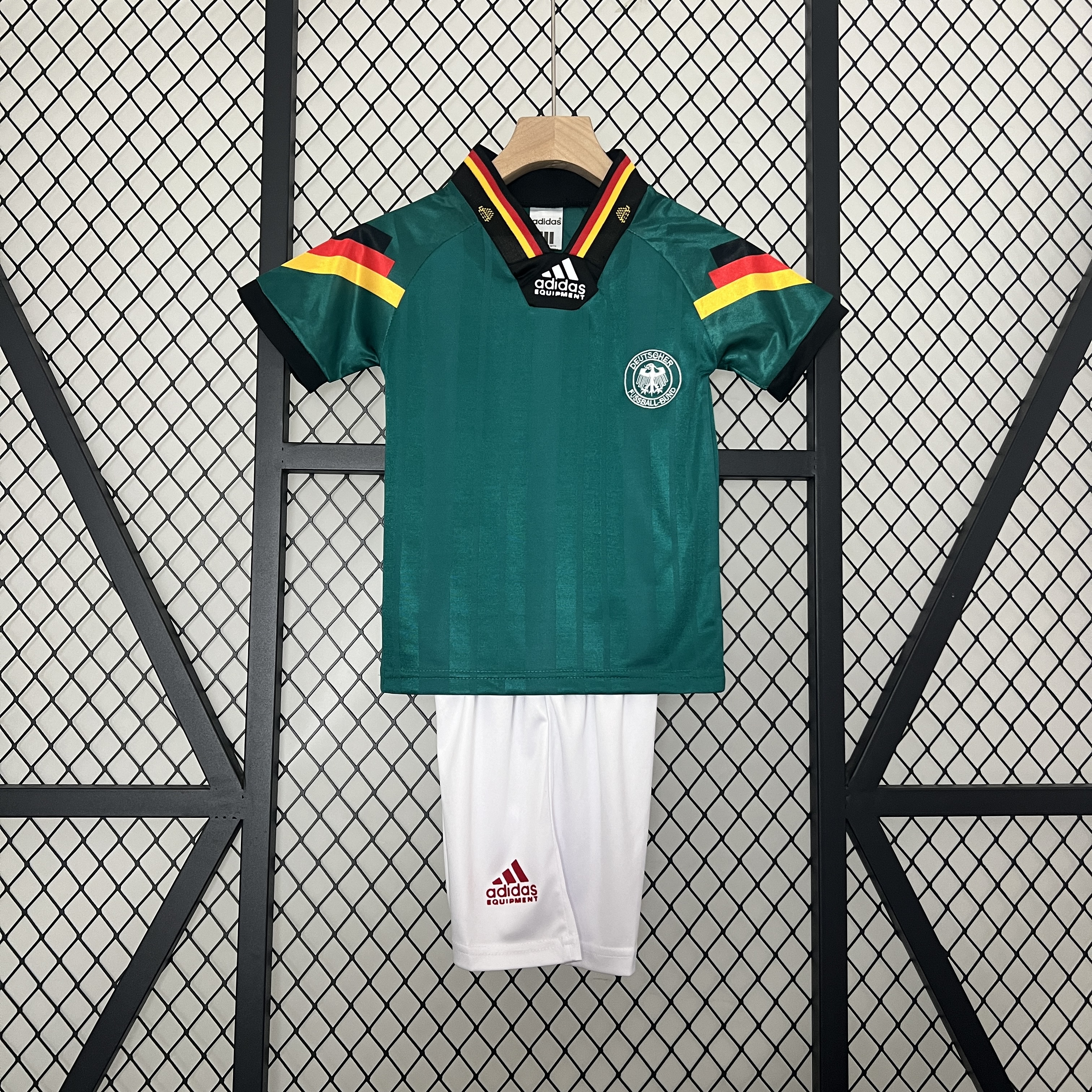 Retro Germany 1992 Away Stadium Kids Kit - ReplicasJersey