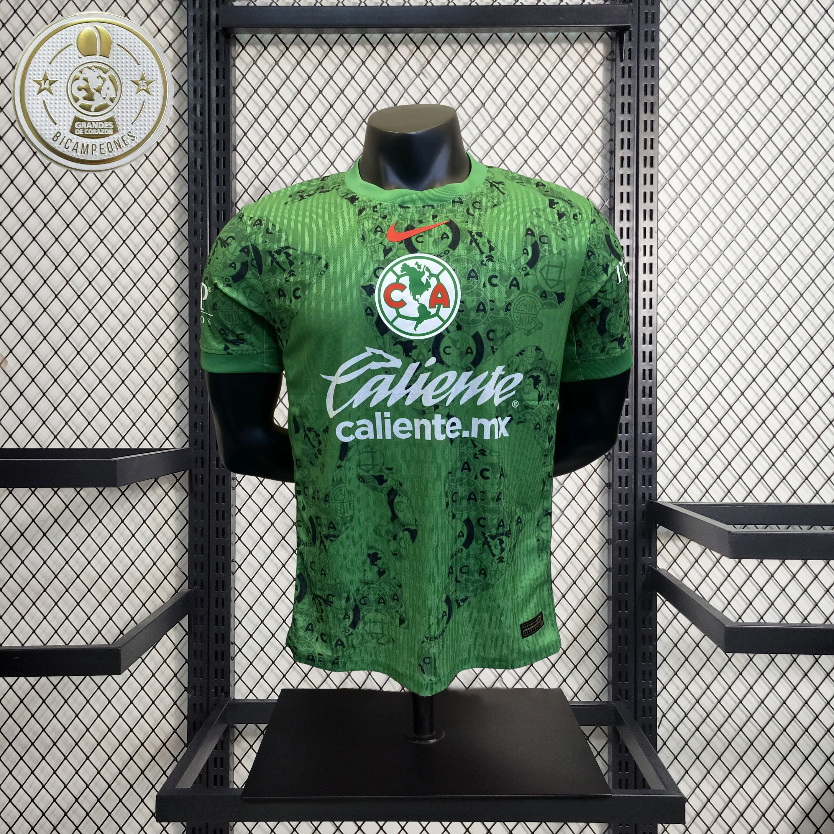 Club América 24-25 Green Goalkeeper Jersey - Player Version - ReplicasJersey