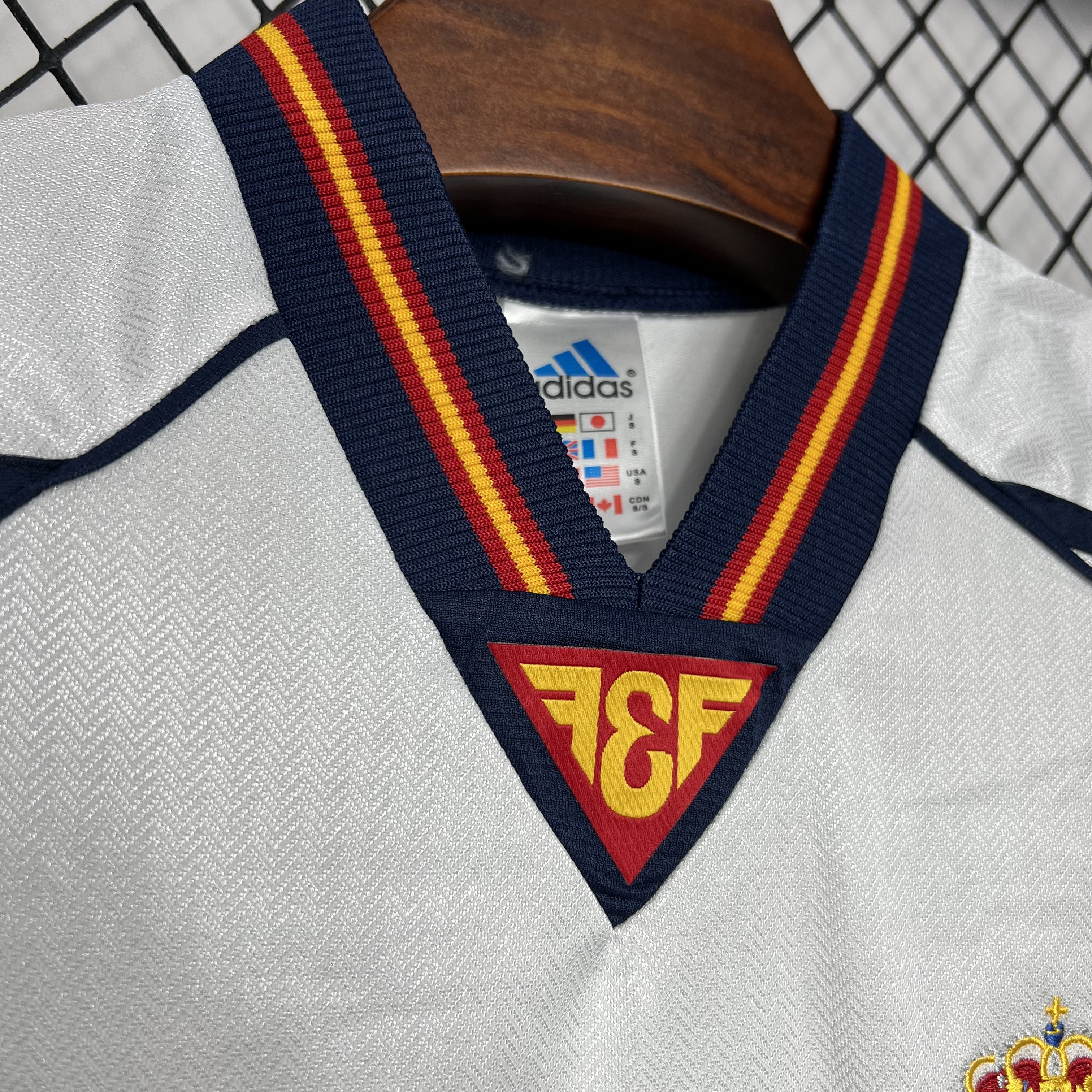Retro Spain 1998 Away Jersey - ReplicasJersey