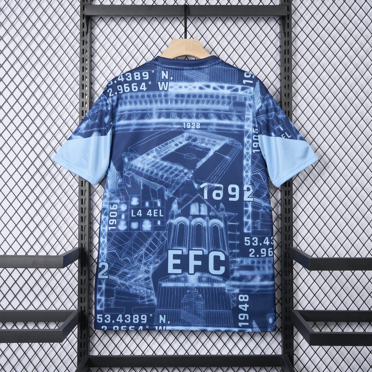 Everton 24-25 Pre-Match Farewell Jersey - Fans Version - ReplicasJersey