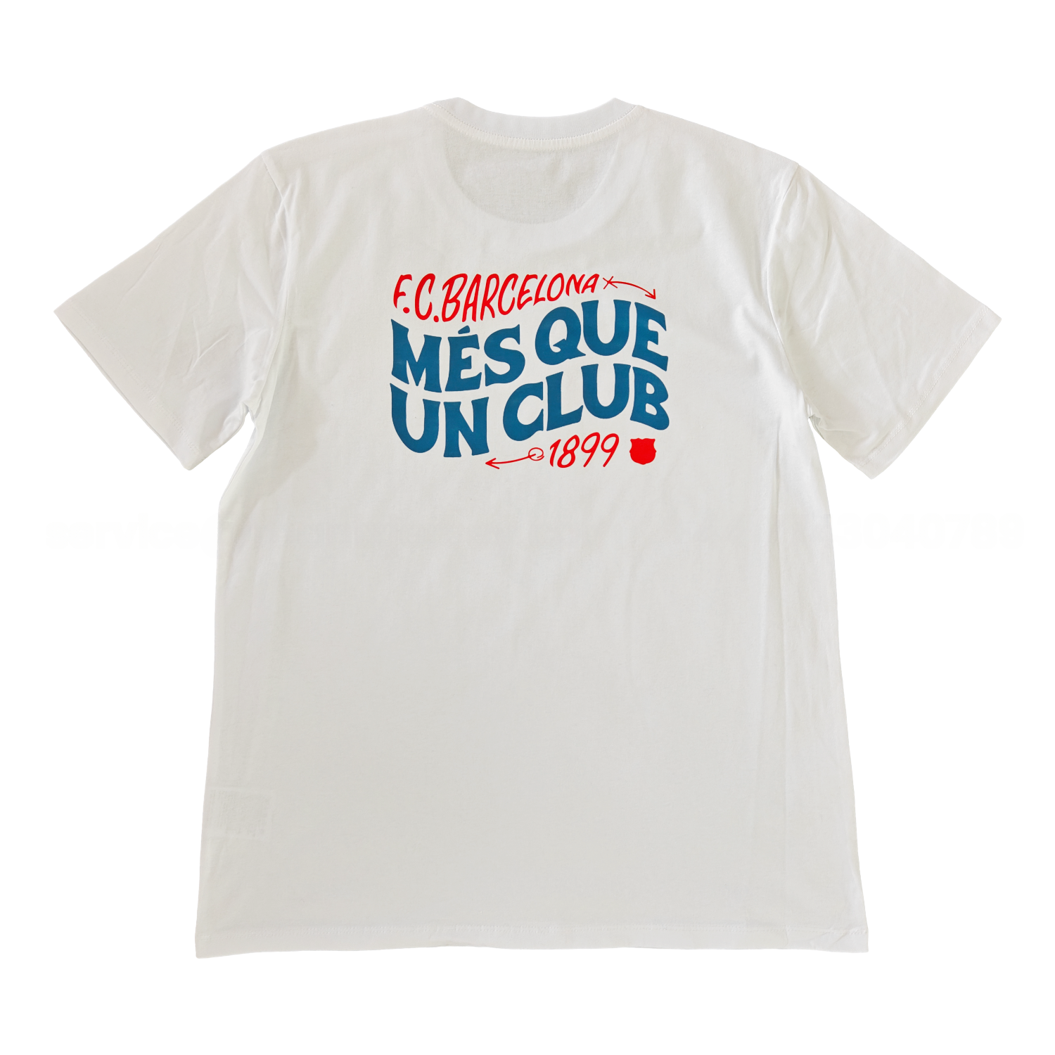 B.A.R.S.A Més Que Un Club Skateboard Aesthetics T-shirt【White】 - ReplicasJersey