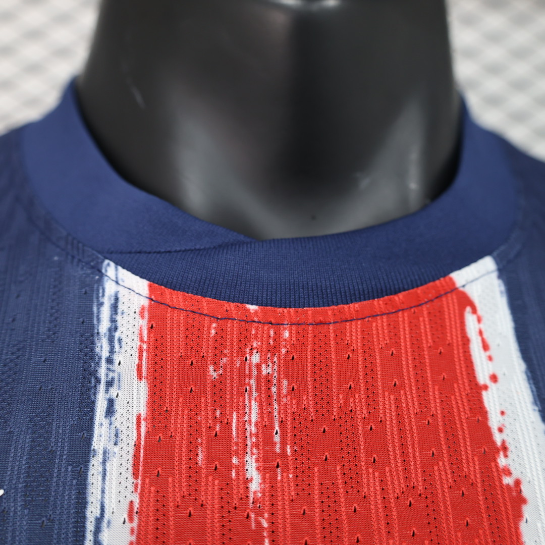 Paris Saint-Germain PSG 24-25 Home Stadium Jersey - Player Version - ReplicasJersey
